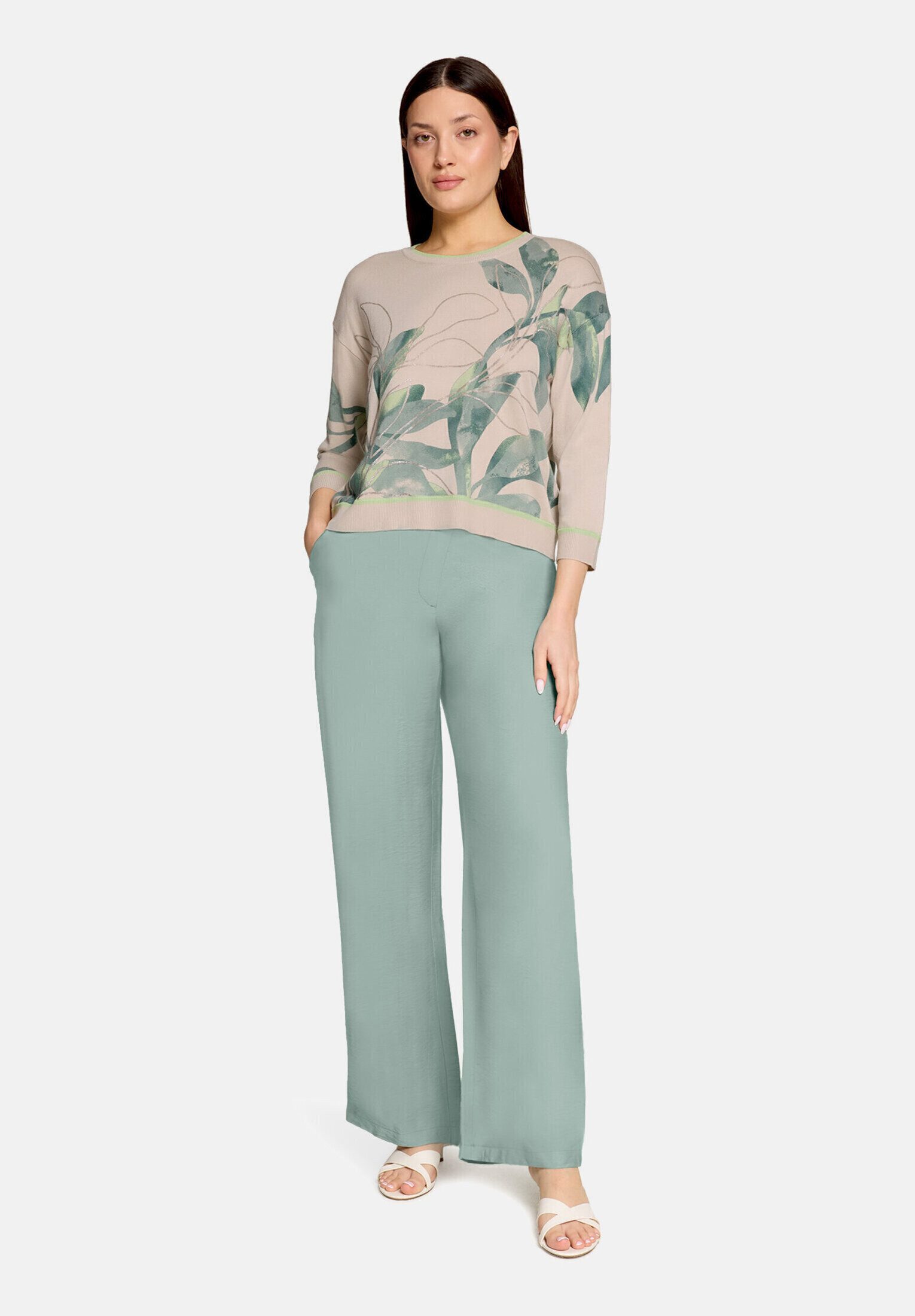 Betty Barclay Strickpullover Damen mit Print (1-tlg)
