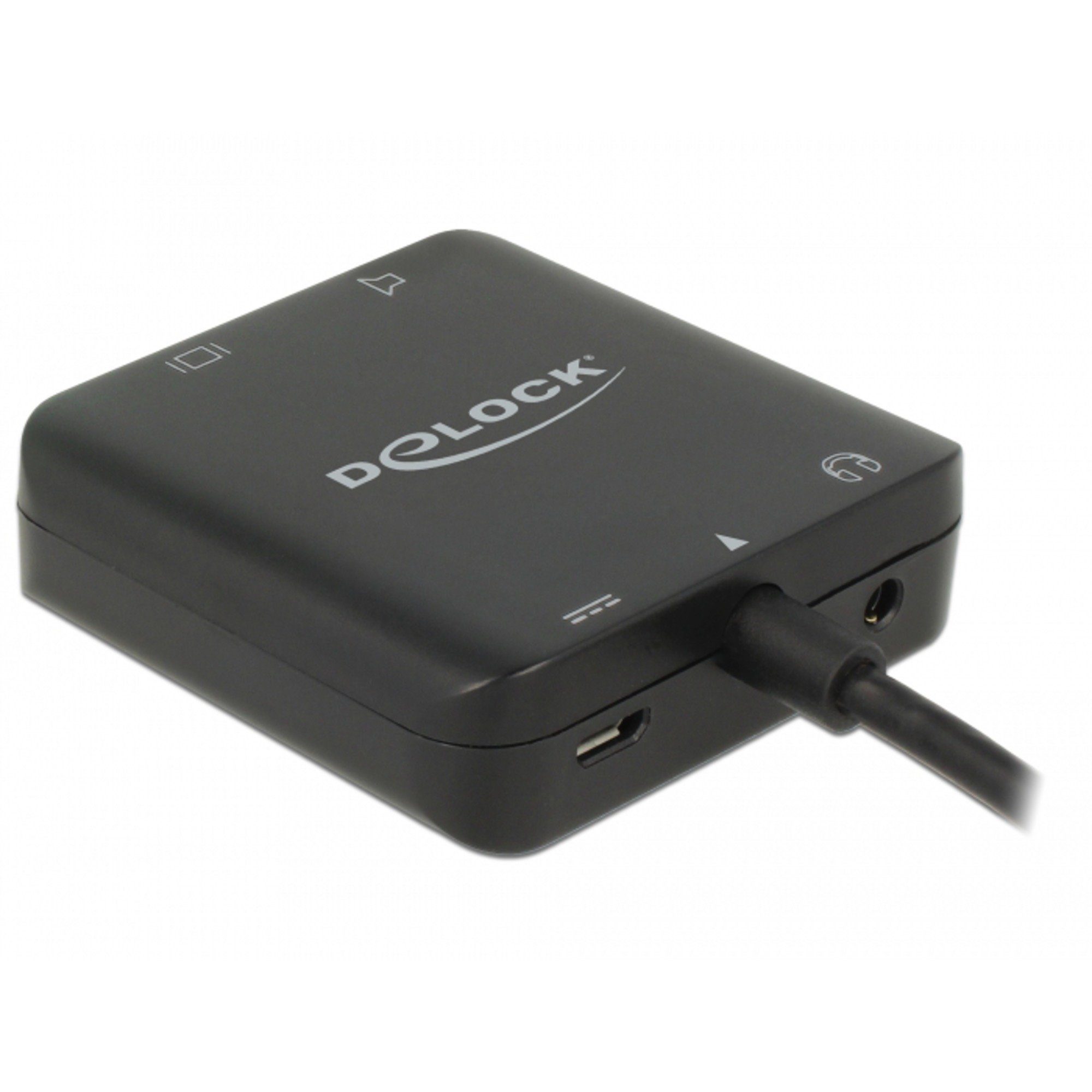 Delock DeLOCK HDMI + Stecker TOSLINK HDMI Adapter & Video-Adapter Audio- >