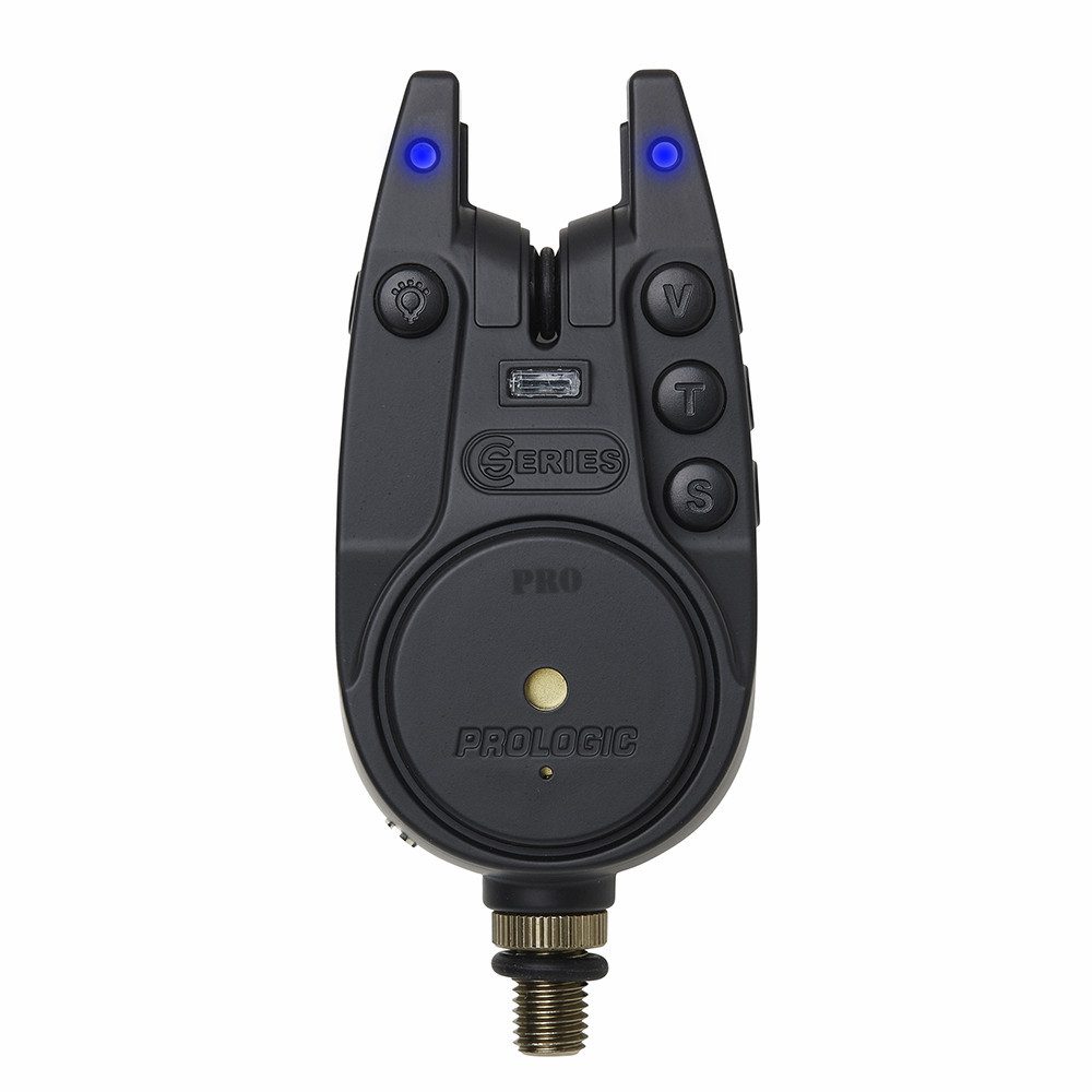 Prologic elektronischer Bissanzeiger C-Series Alarm 2+1+1 3+1+1 Red Green Yellow Funk Bissanzeiger Set, (Spar-Set), sechs Lautstärke- Empfindlichkeitsstufen sowie sechs verschiedene Töne
