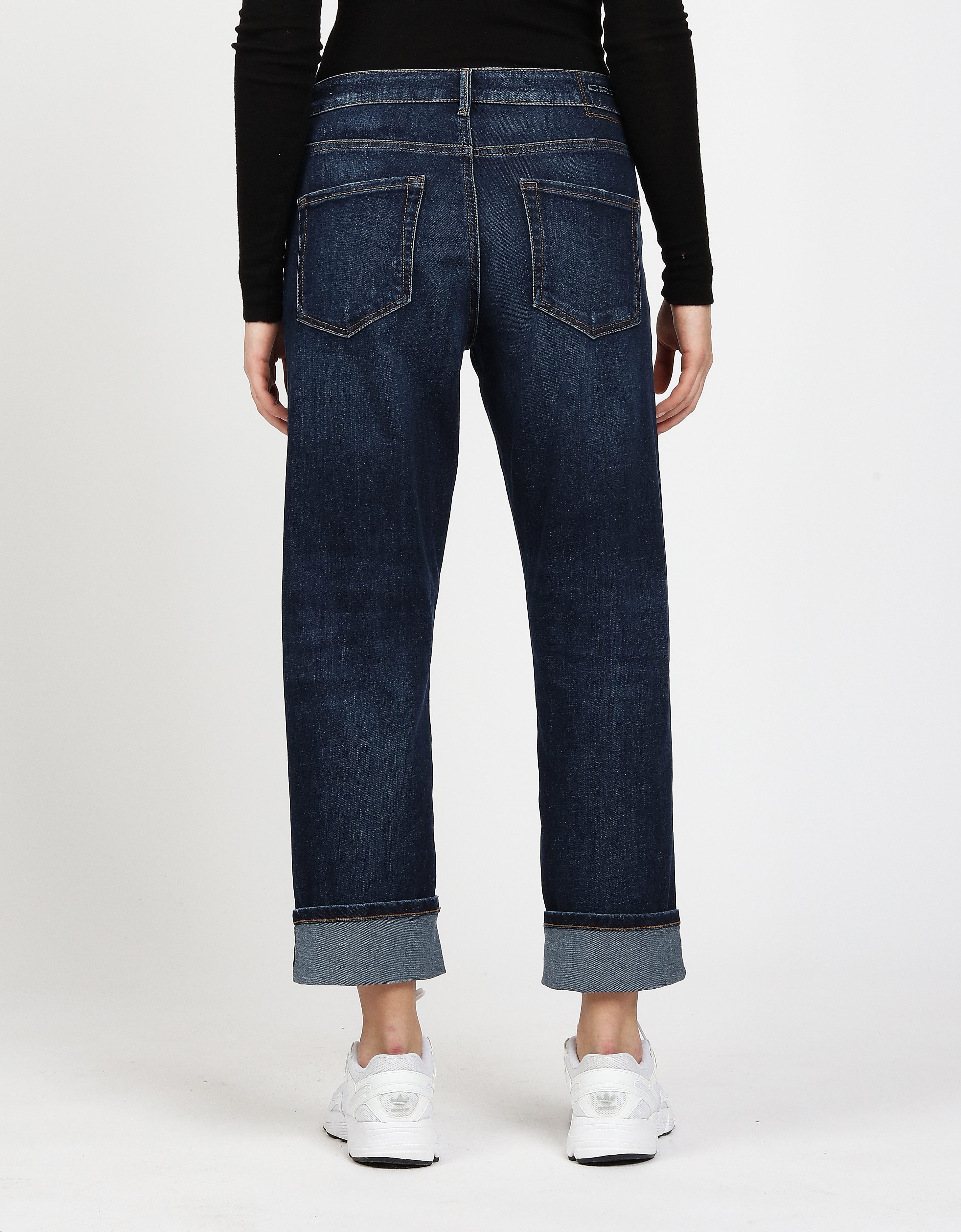 GANG Straight-Jeans 94THELMA mit Detail oberhalb günstig online kaufen