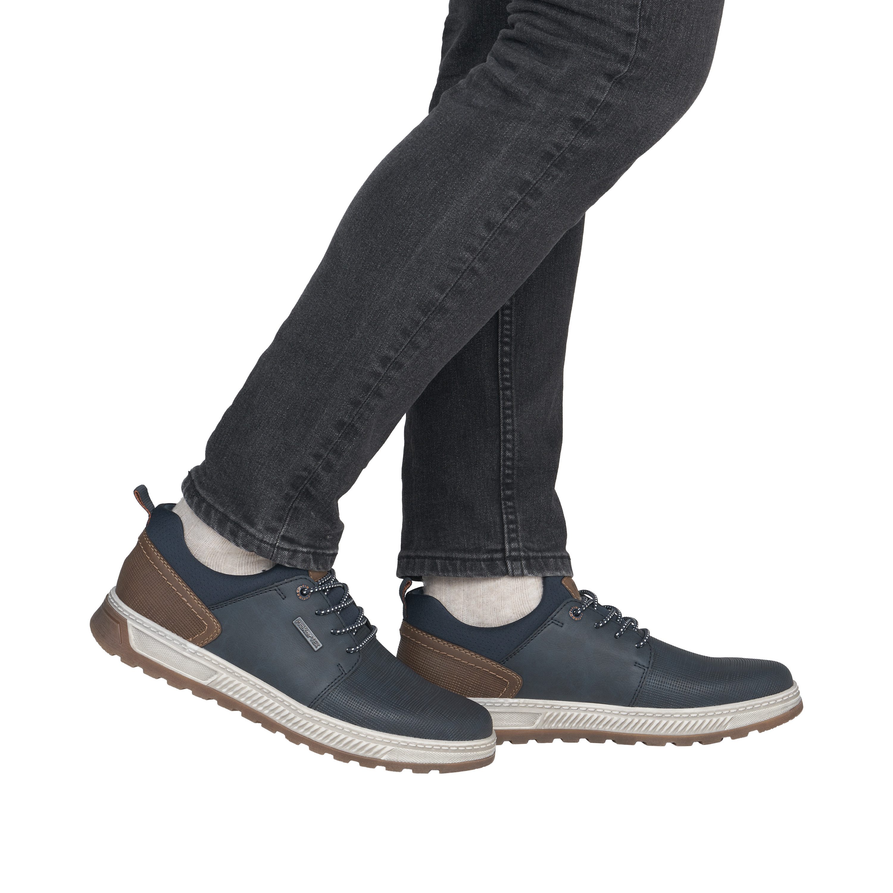 Rieker Slip-On Sneaker Freizeitschuh, Halbschuh, Slipper mit TEX-Membrane