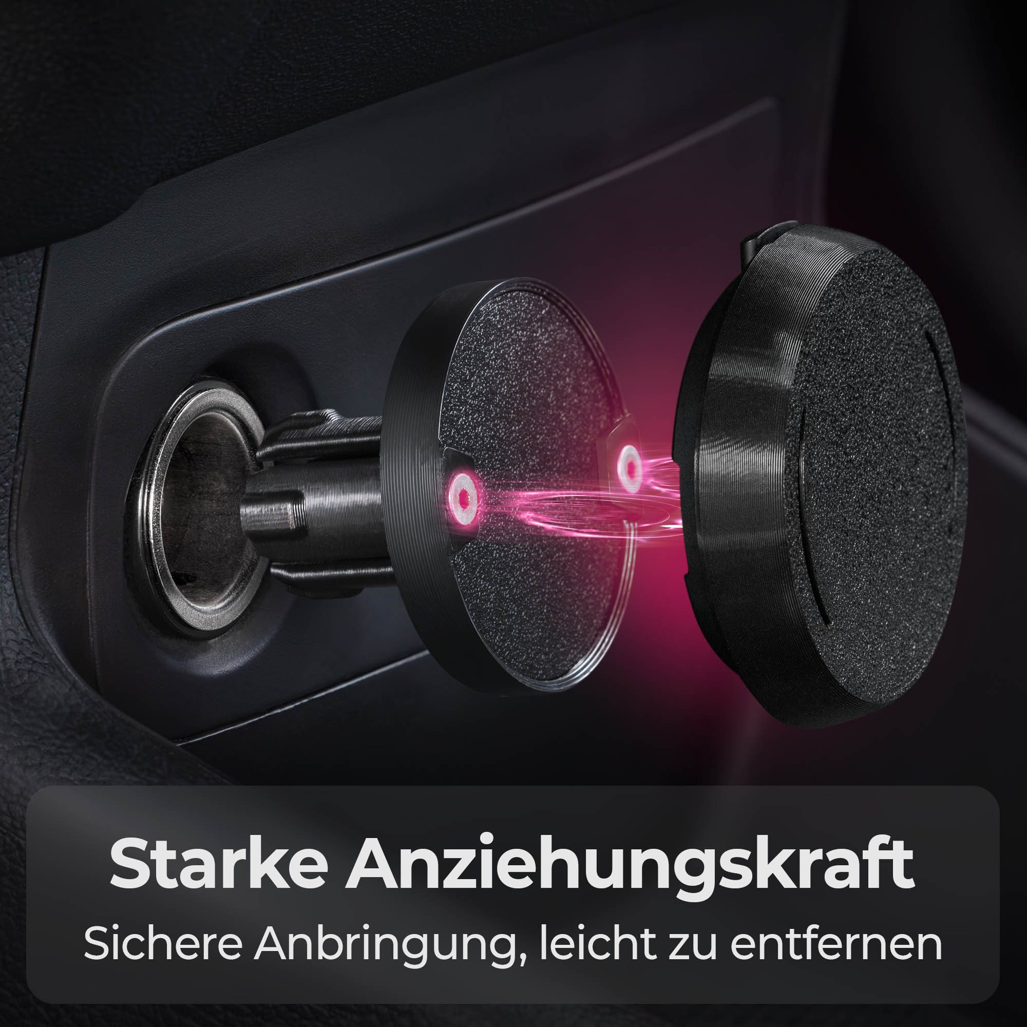 Mobilefox Halterung KFZ Zigarettenanzünder Halterung + Tarnkappe Set passend für OOONO NO2
