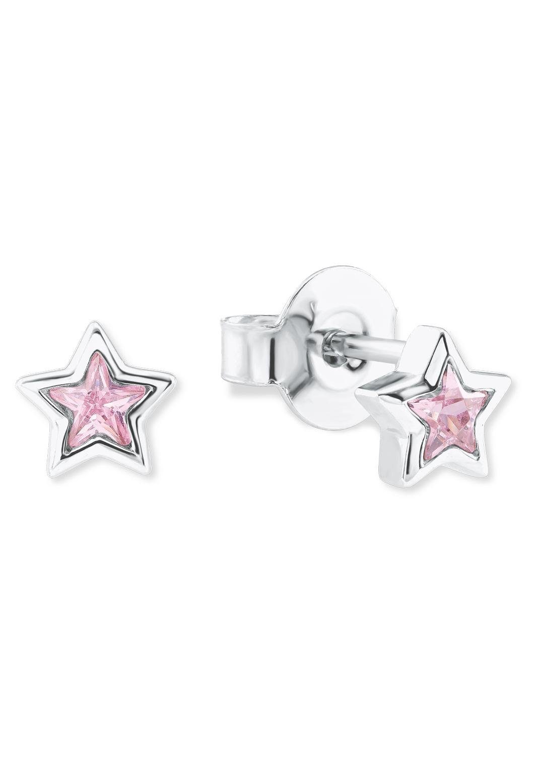 Lillifee Prinzessin mit Ohrstecker Stern, Zirkonia Paar 2024372,