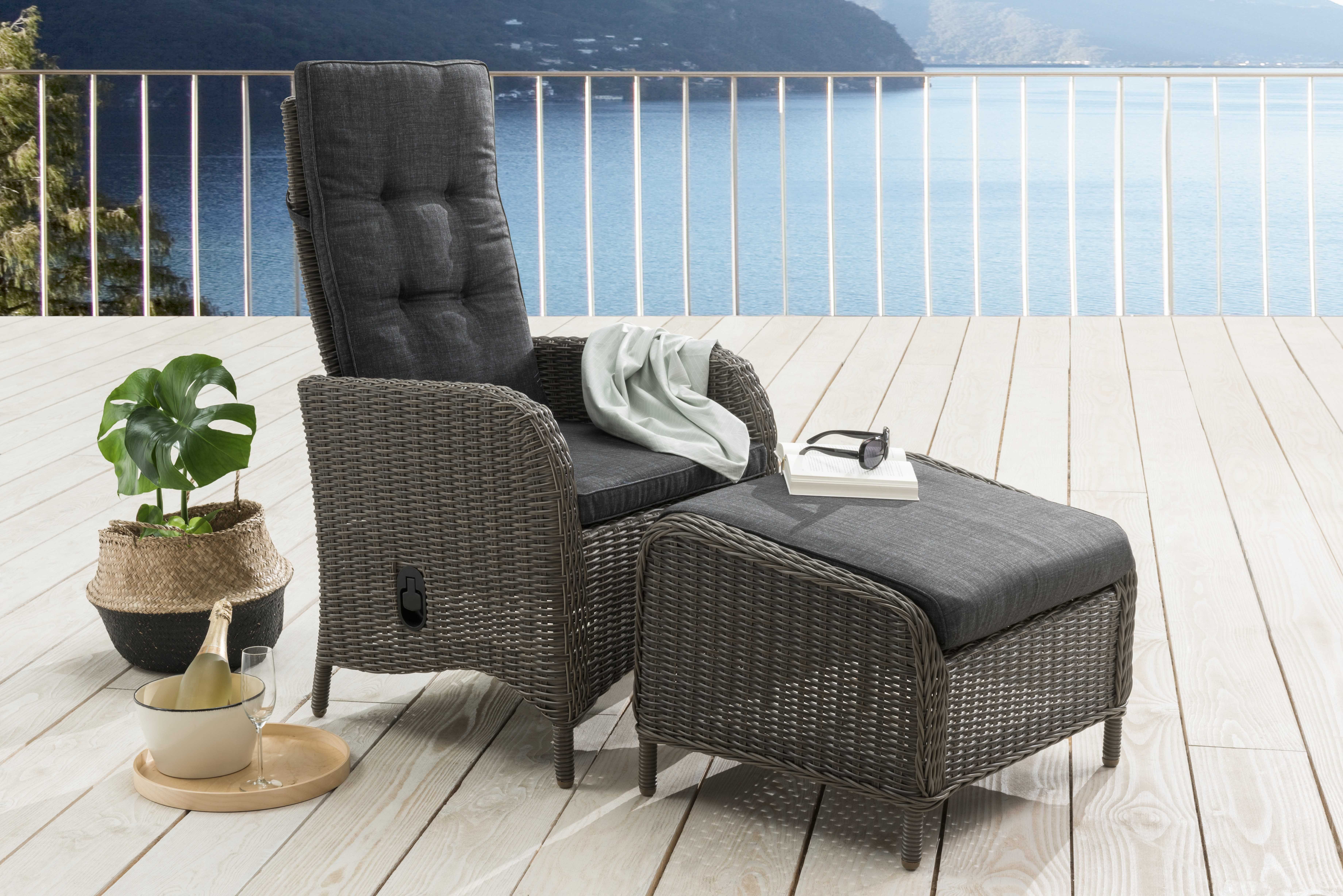Destiny Balkonset PALMA CASA, Polyrattan, Hochlehner günstig online kaufen