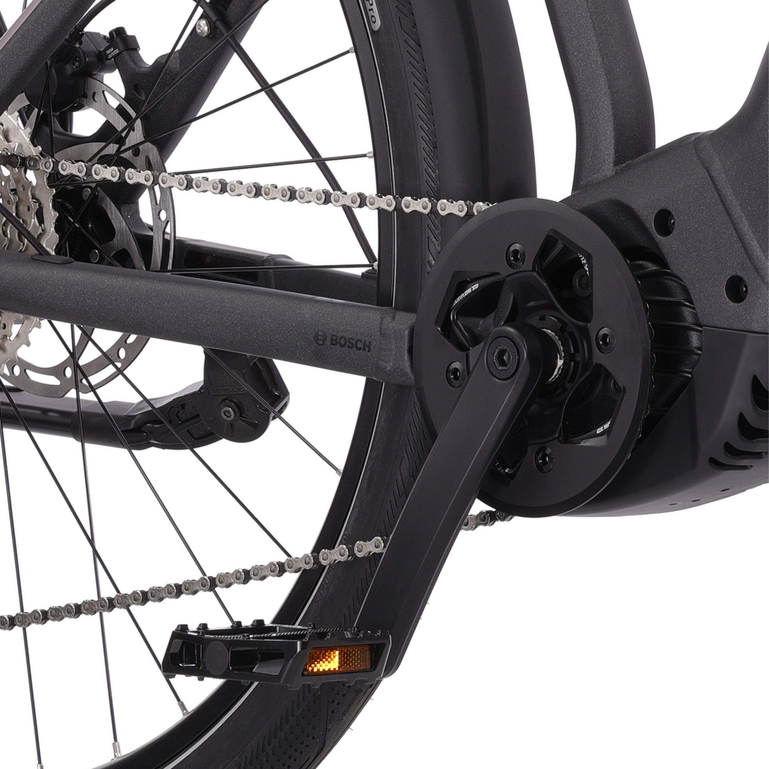 Airtracks E-Bike Mountainbike 28" Damen E-Bike Trekking Bike MAVERIX TR5 BOSCH PERFORMANCE LINE CX, 11 Gang SHIMANO 'DEORE RD-M5100 SHADOW PLUS Schaltwerk, Kettenschaltung, Mittelmotor, 750 Wh, (POWERTUBE SMART SYSTEM), Display BOSCH KIOX 300 Trekking Fahrrad - 45cm 49cm 53cm - Mod. 2026
