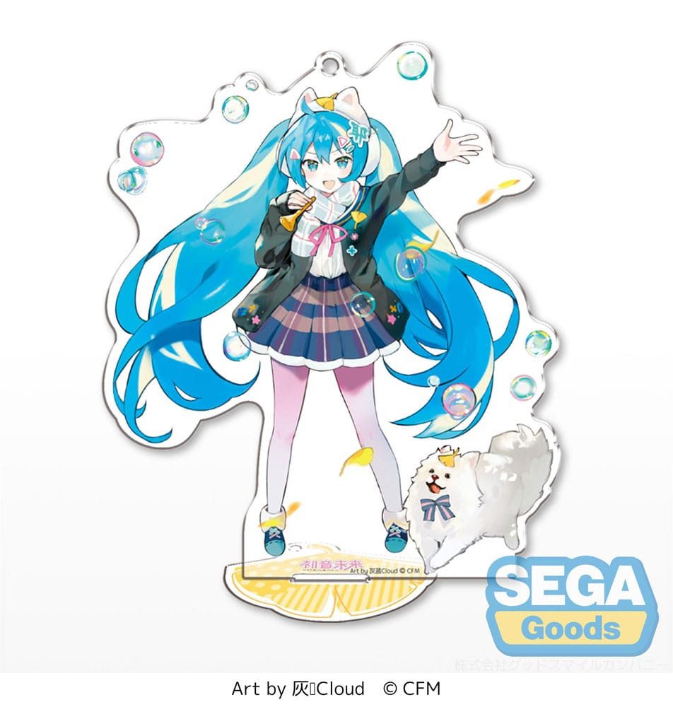 Sega Sammelfigur Hatsune Miku Acrylic Stand Hatsune Miku Key Chain HUILANCloud