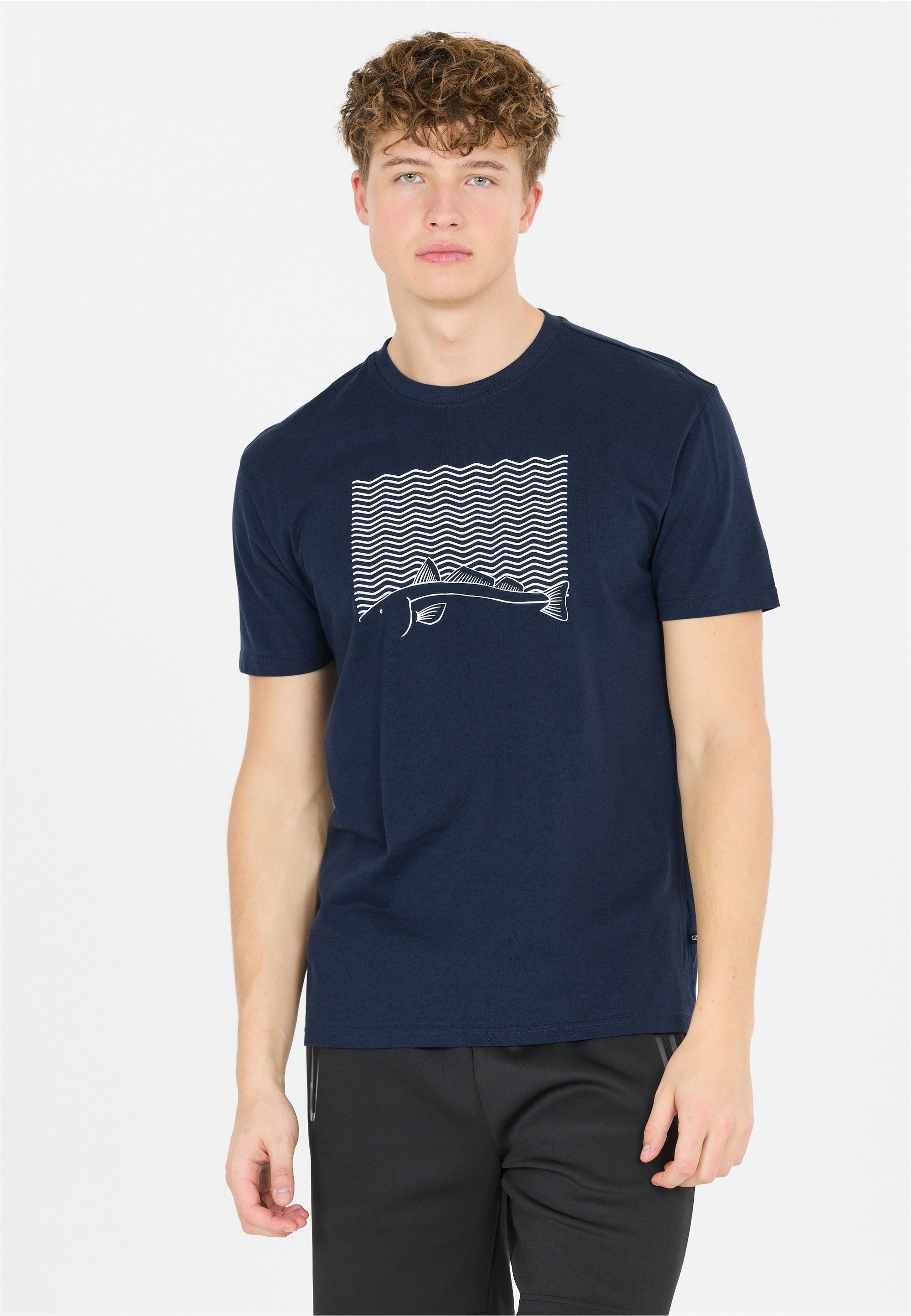 CRUZ T-Shirt Gander aus atmungsaktiver Baumwolle mit modischem Print günstig online kaufen