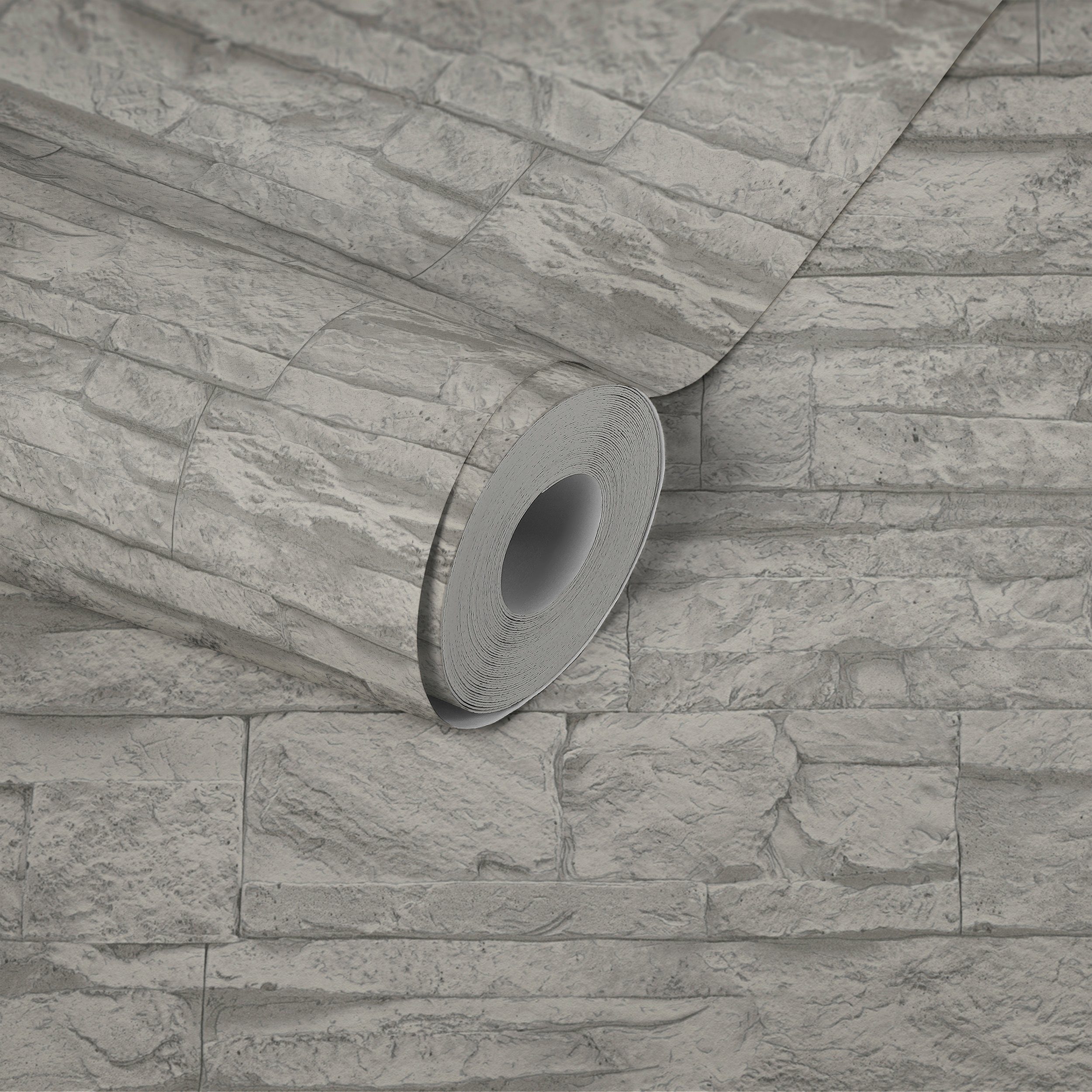 living walls Vinyltapete Best of Wood`n Stone 2nd Edition, glatt, Steinoptik, gemustert, Motiv, Modern Tapete Stein Tapeten Wohnzimmer Schlafzimmer Küche Flur Design