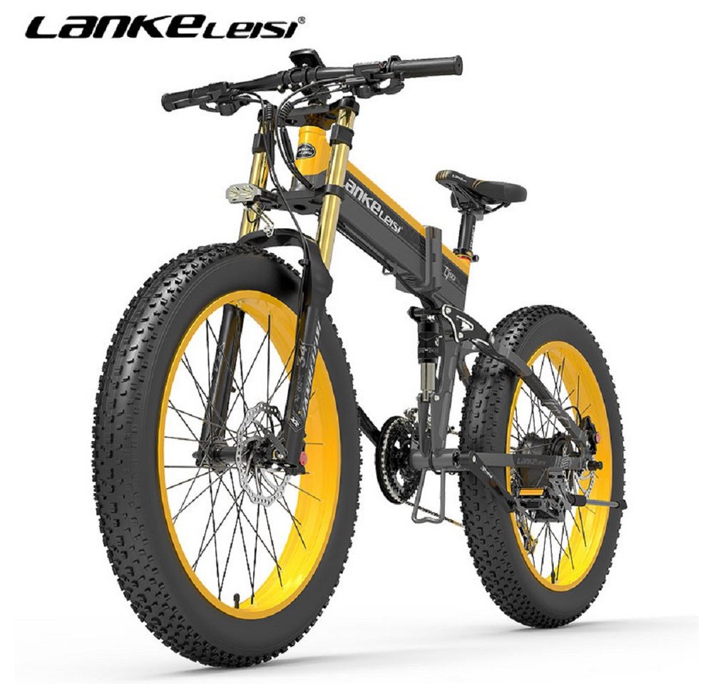 Thumbnail - DOTMALL E-Bike Faltbares E-Bike 26Zoll /48V/17.5AH LANKELEISI Mountain/City