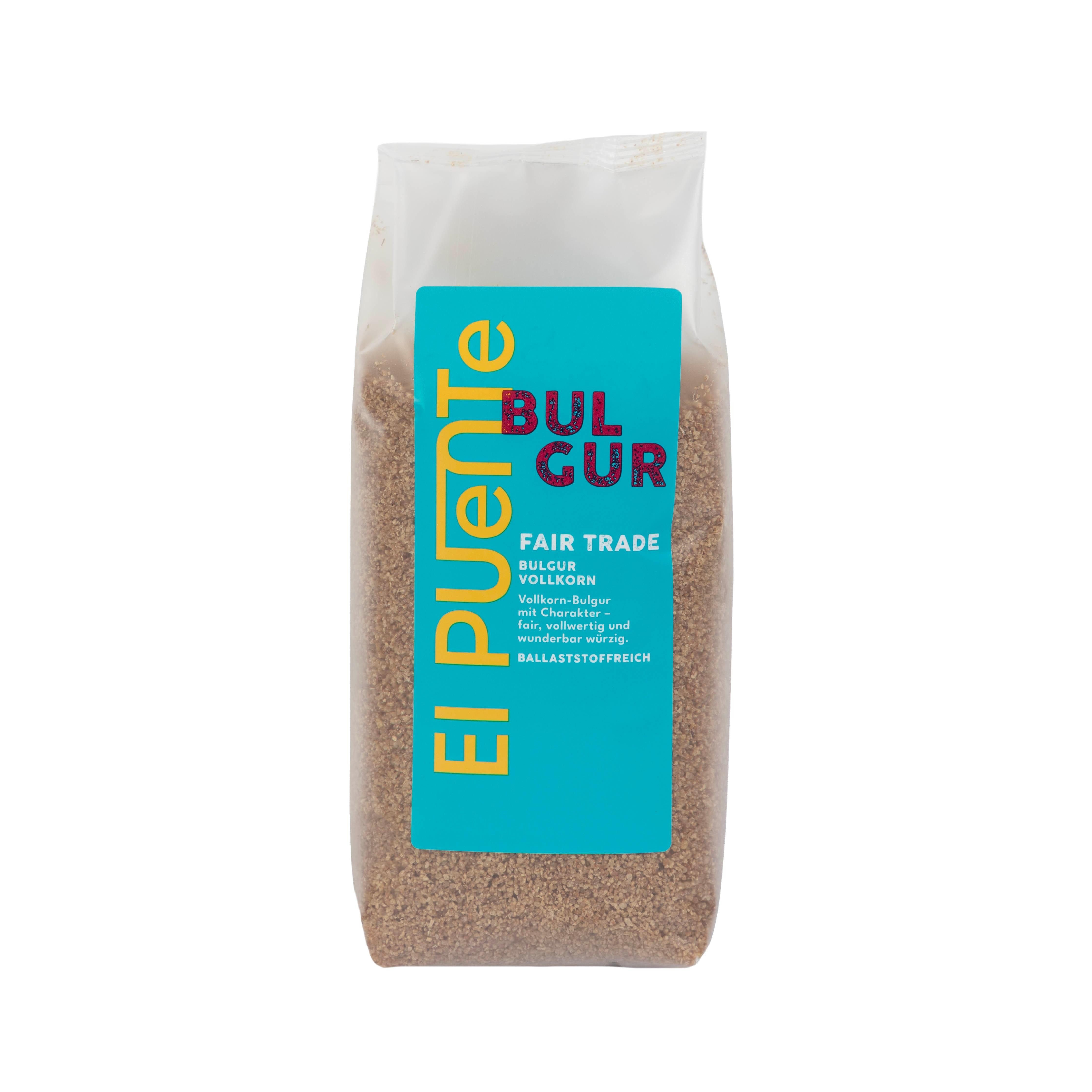 El Puente Hülsenfrüchte Bulgur Vollkorn fein, Fair Trade, Vegan, Fair Trade
