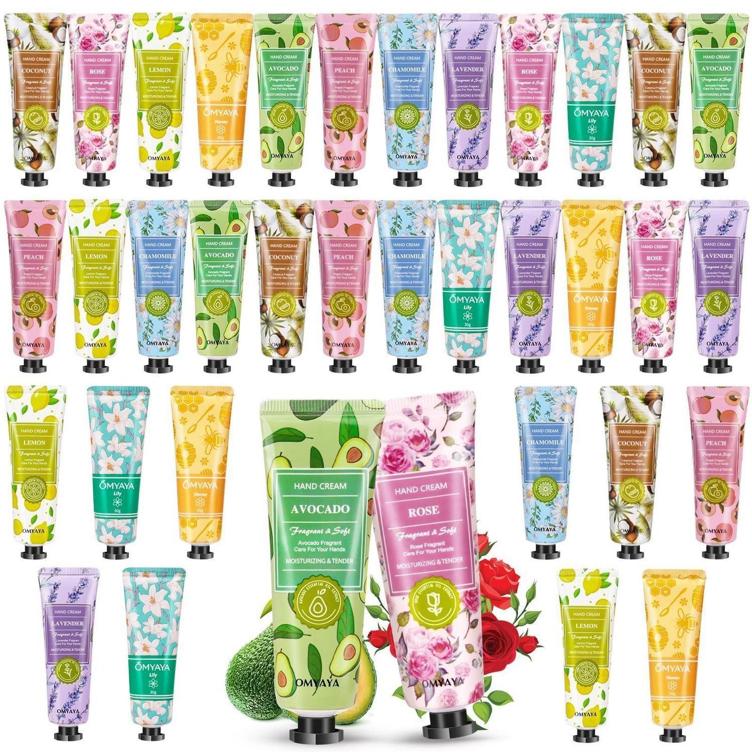 LuxusKollektion Pflege-Geschenkset Handcreme Geschenkset 36er Duftvariation