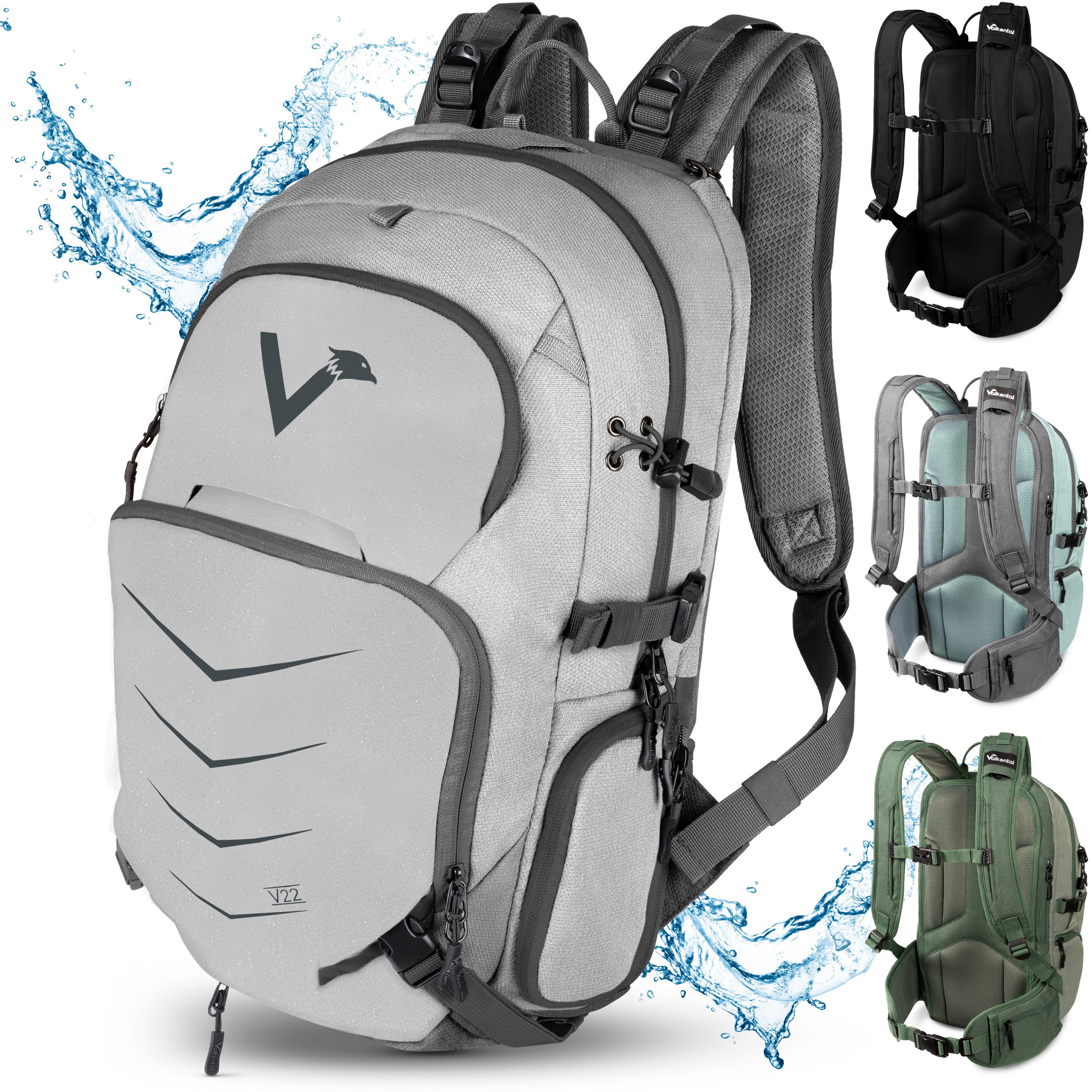 Valkental Wanderrucksack Fahrradrucksack & Outdoor Rucksack (1-tlg), wasser günstig online kaufen