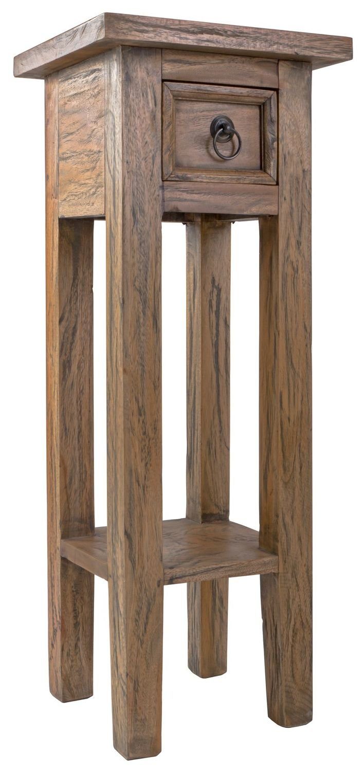 BURI Gartentisch Antiker Mahagoni Beistelltisch Nachttisch Wohnzimmertisch günstig online kaufen