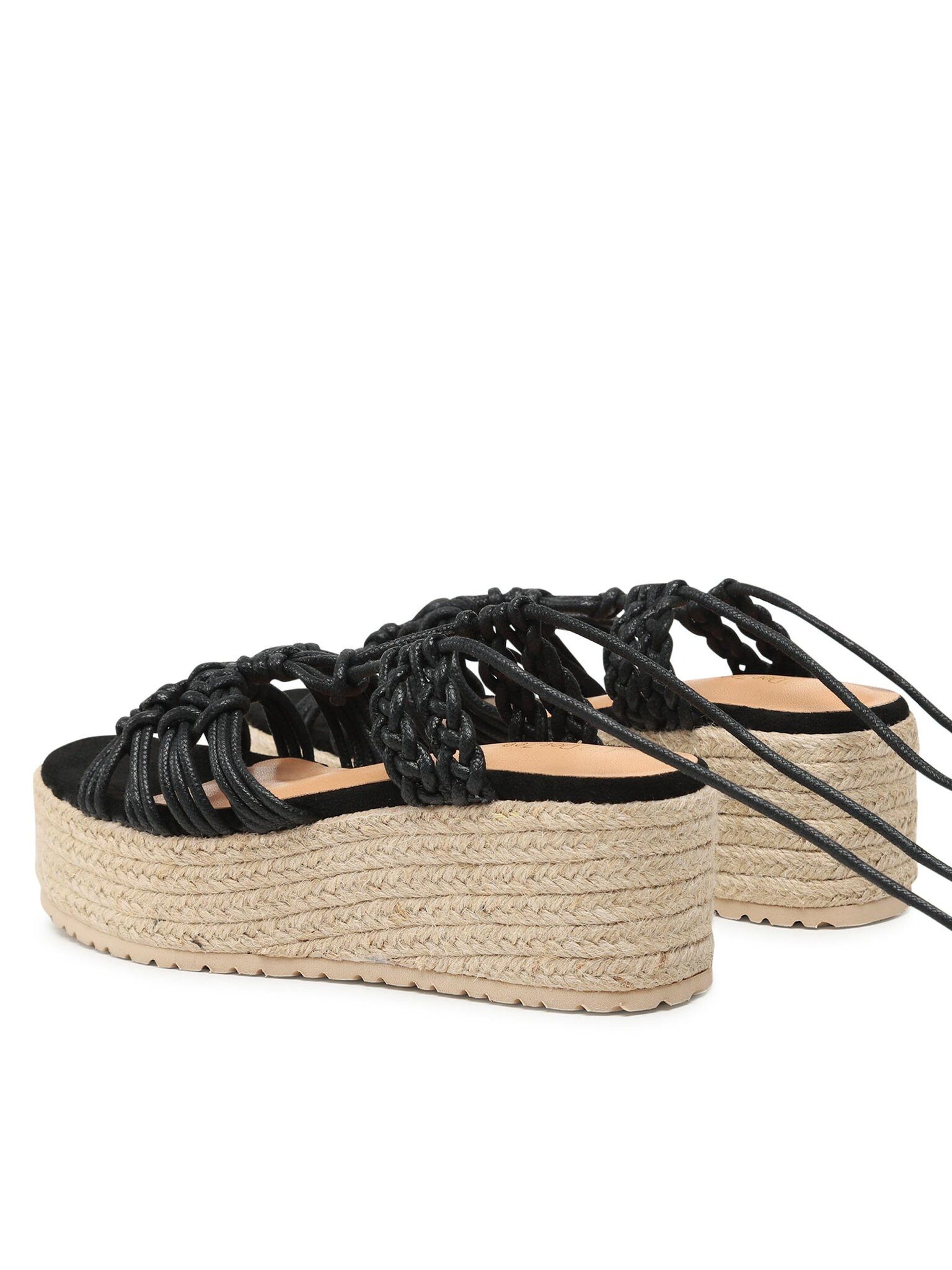 DeeZee Espadrilles RT220681 Black Espadrille