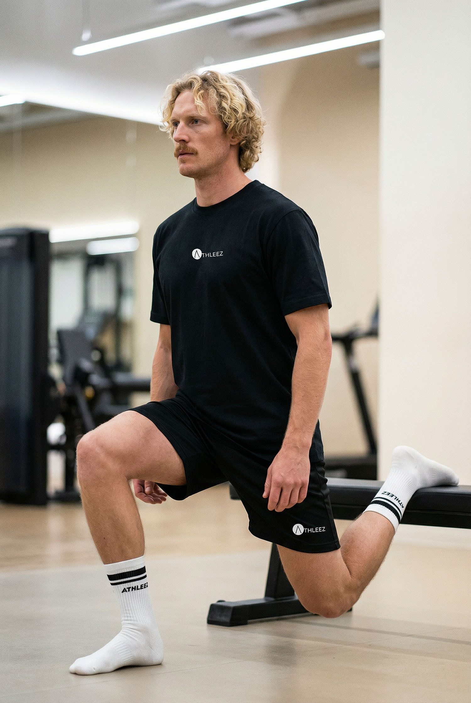 THE FACE OF ELEMENTS® Trainingsshorts LYO.Pure – Atmungsaktive Fitted High Performance Shorts aus Naturfaser
