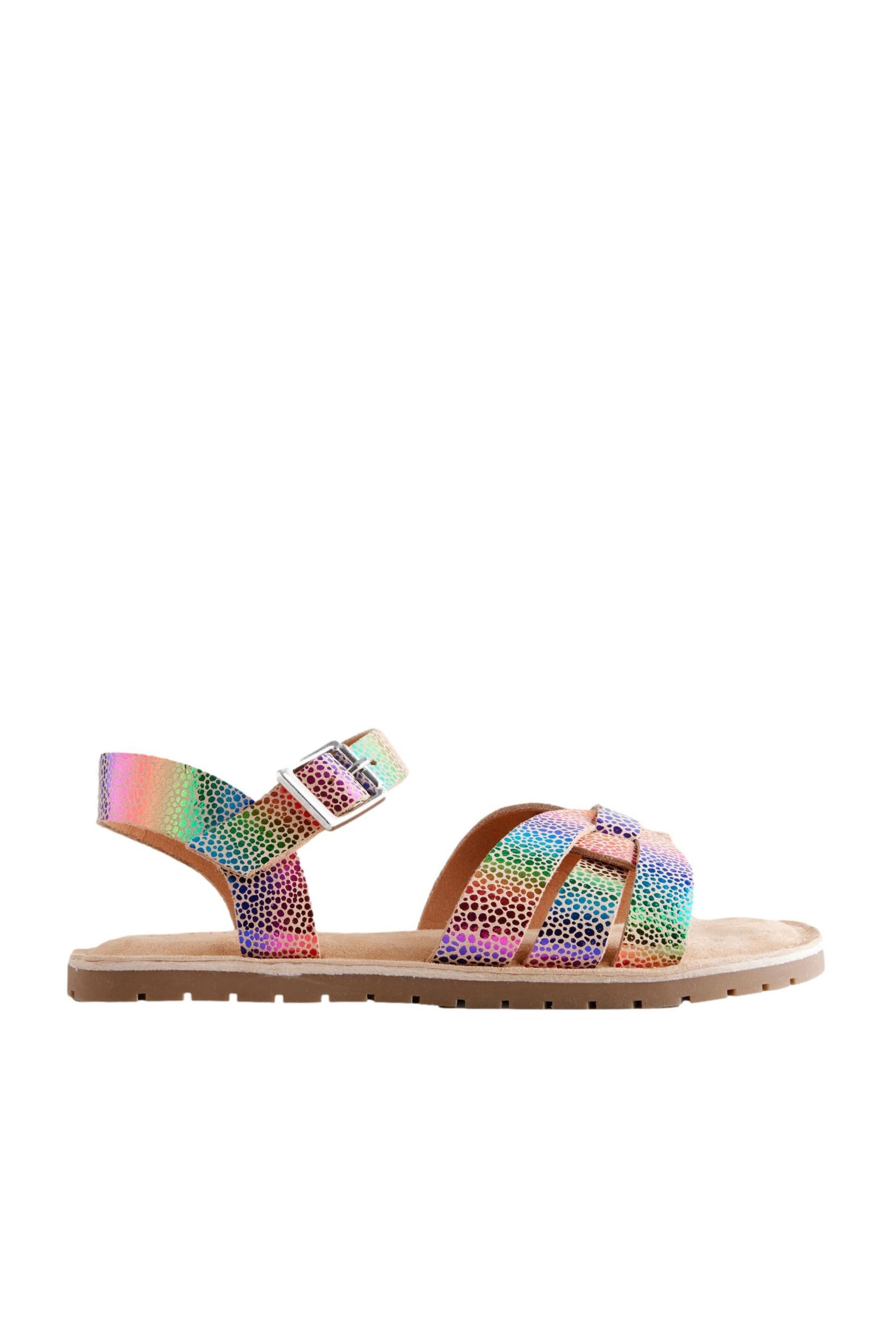 Next Sandalen aus gewebtem Leder Sandale (1-tlg)
