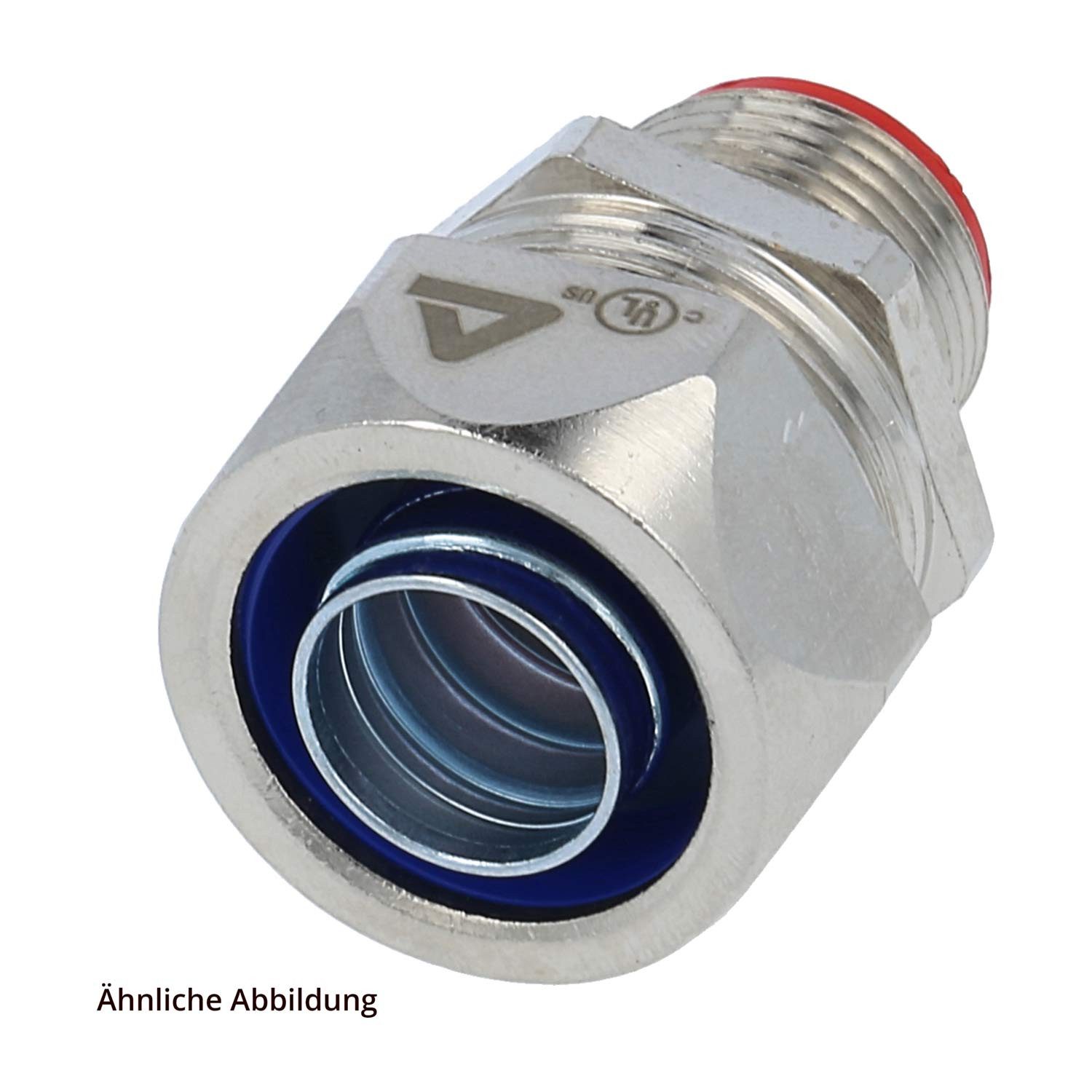 Flexa Schlauchverschraubung Titel:EG-P Metallverschraubung gerade Gewinde PG29x1,588 für Schlauch