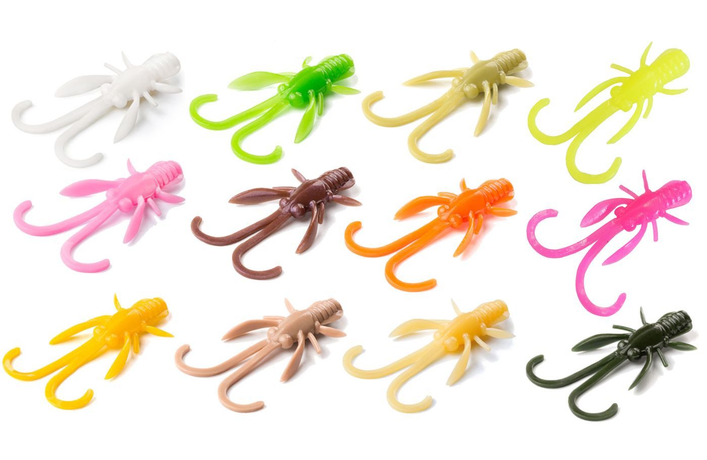Fishup Kunstköder Fishup Baffi Fly Cheese 1,5" 3,8cm - 10 Creature Baits