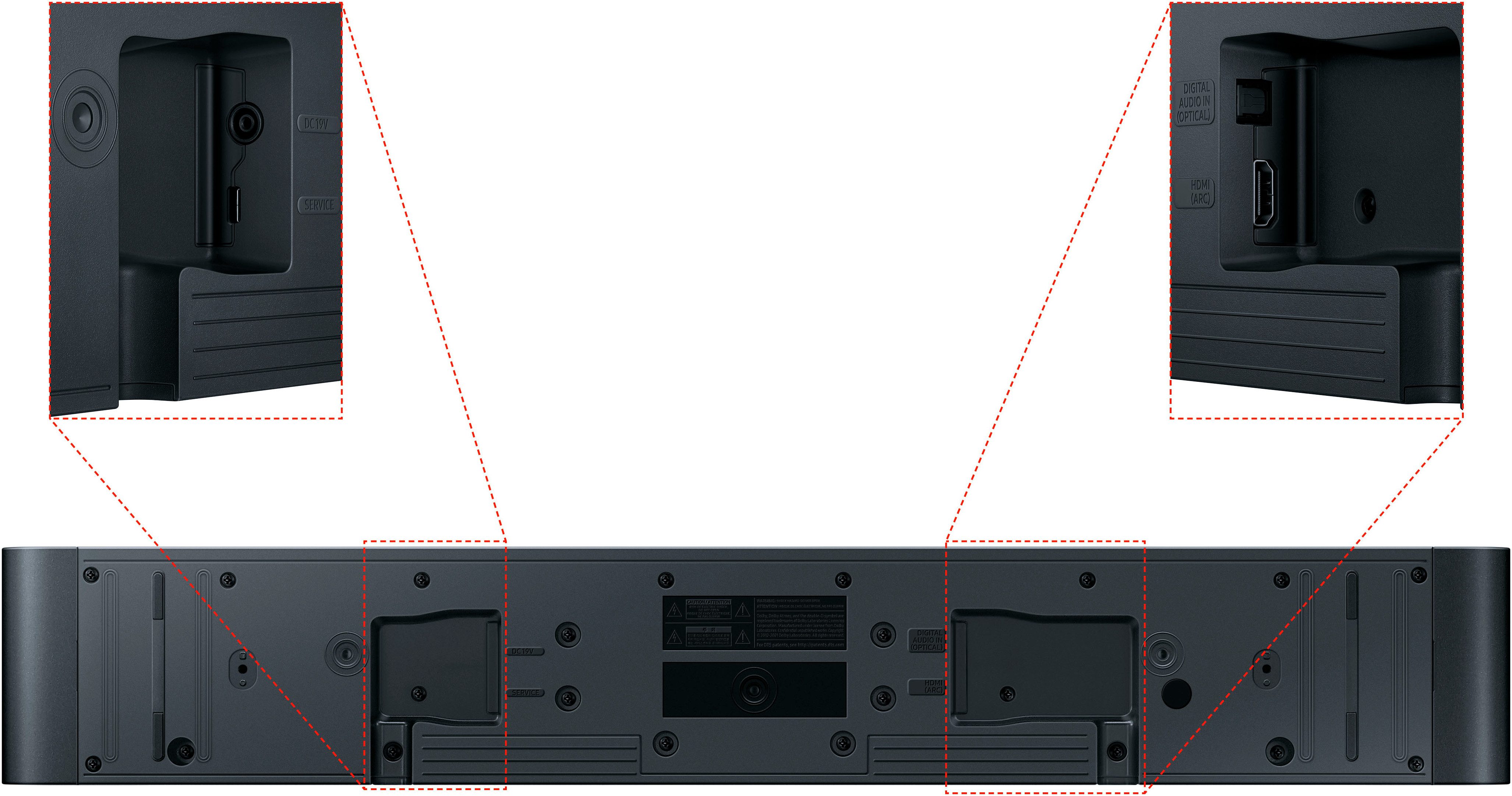 Samsung HW-S56B Soundbar 3.0 (Bluetooth, 140 W)