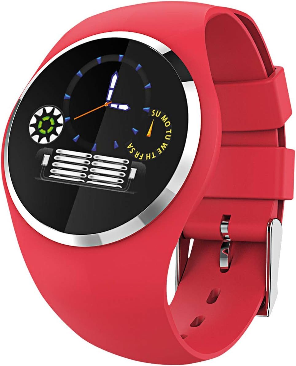 Atlanta Smartwatch (1,25 Zoll, Android, iOS), mit Herzfrequenz Blutdruck Schlaf Schritte Farbdisplay mit Animation