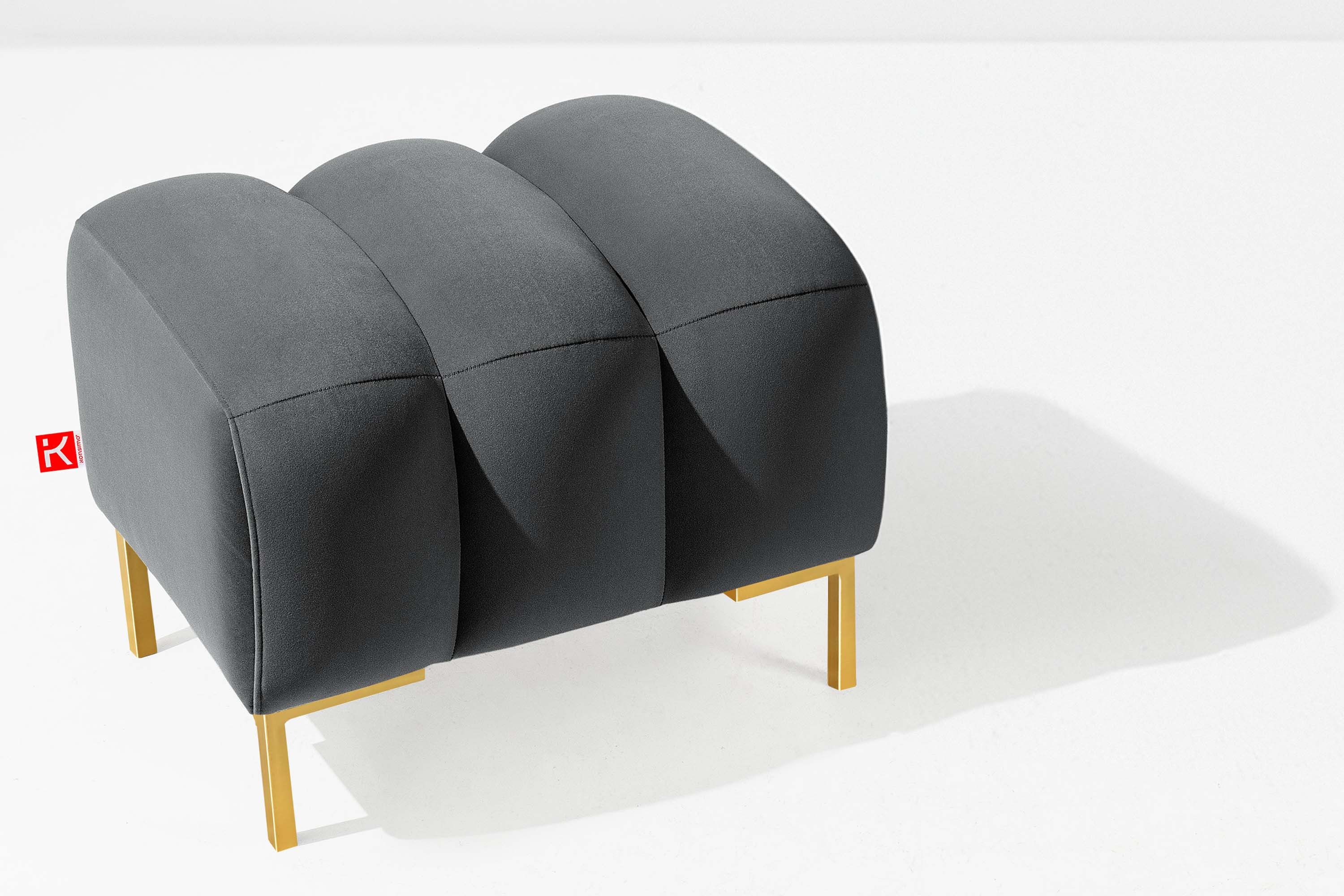 KONSIMO® Sitzhocker Polsterhocker PECCO hergestellt in günstig online kaufen