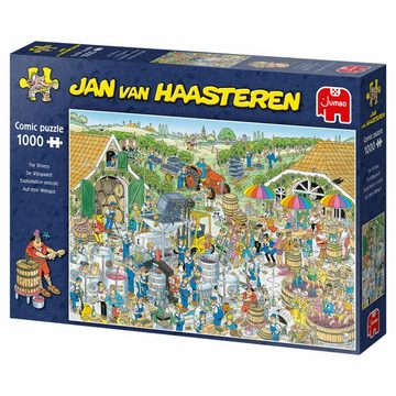 Jumbo Spiele Puzzle Jan van Haasteren - Weingut 1000 Teile, 1000 Puzzleteile