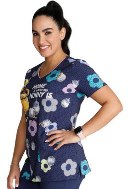 Cherokee Funktionsbluse Bunt bedruckter Damen Kasack "Home and hunny Winnie Puuh " Kasack mit Motiv