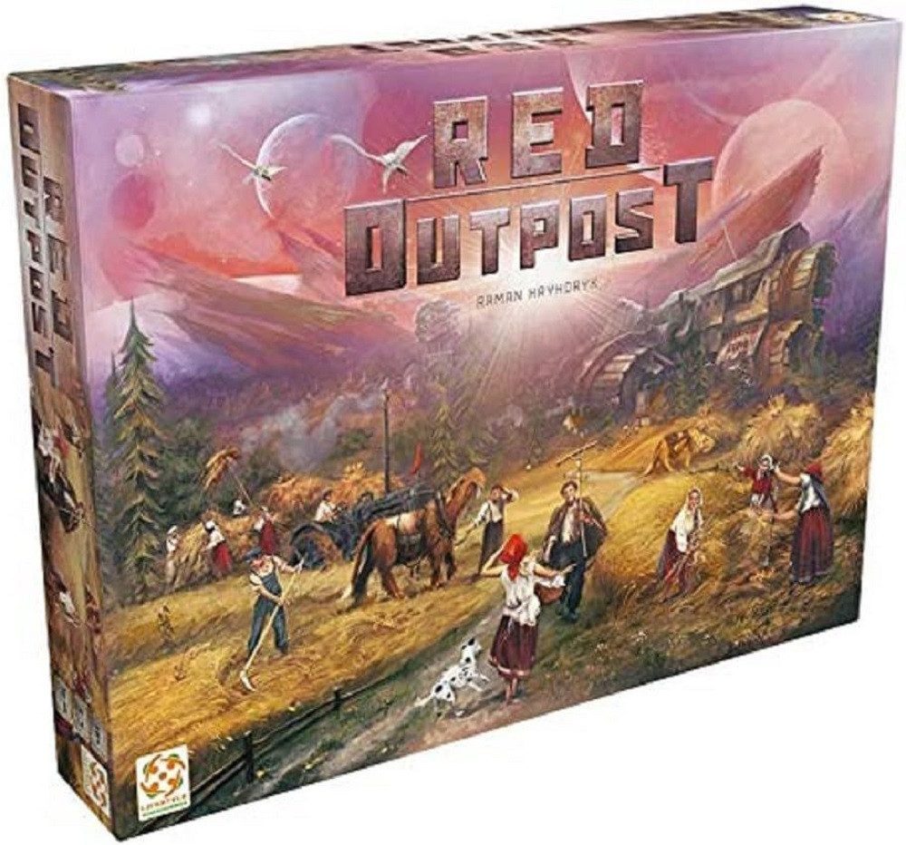 Asmodee Spiel Red Outpost, Lifestyle Boardgames, Kennerspiel, Brettspiel, Deutsch, Mehrspieler, Teamspiel, Kooperatives Spiel Familienspiel