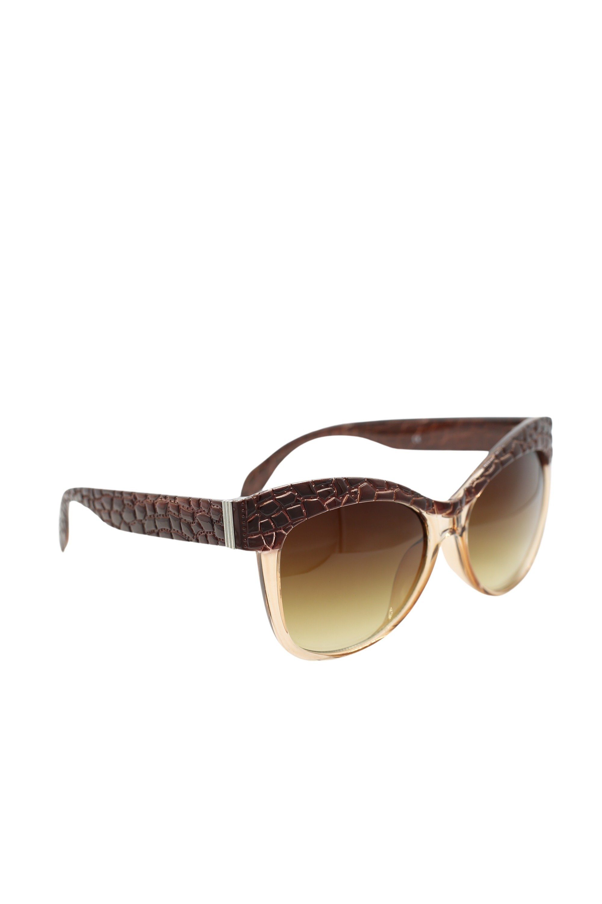 Sonnenbrille Kroko