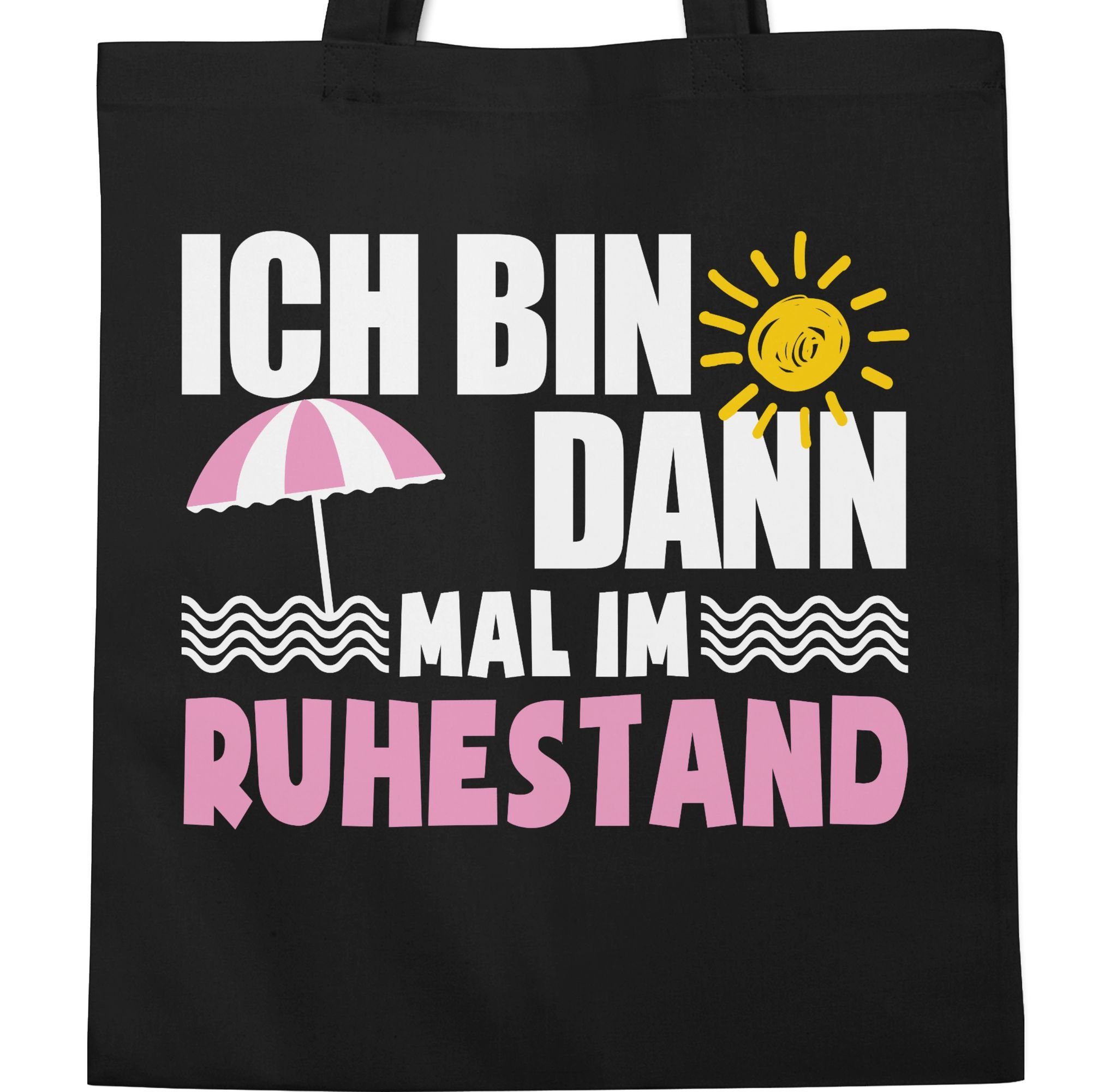 Shirtracer Umhängetasche Ich bin dann mal günstig online kaufen
