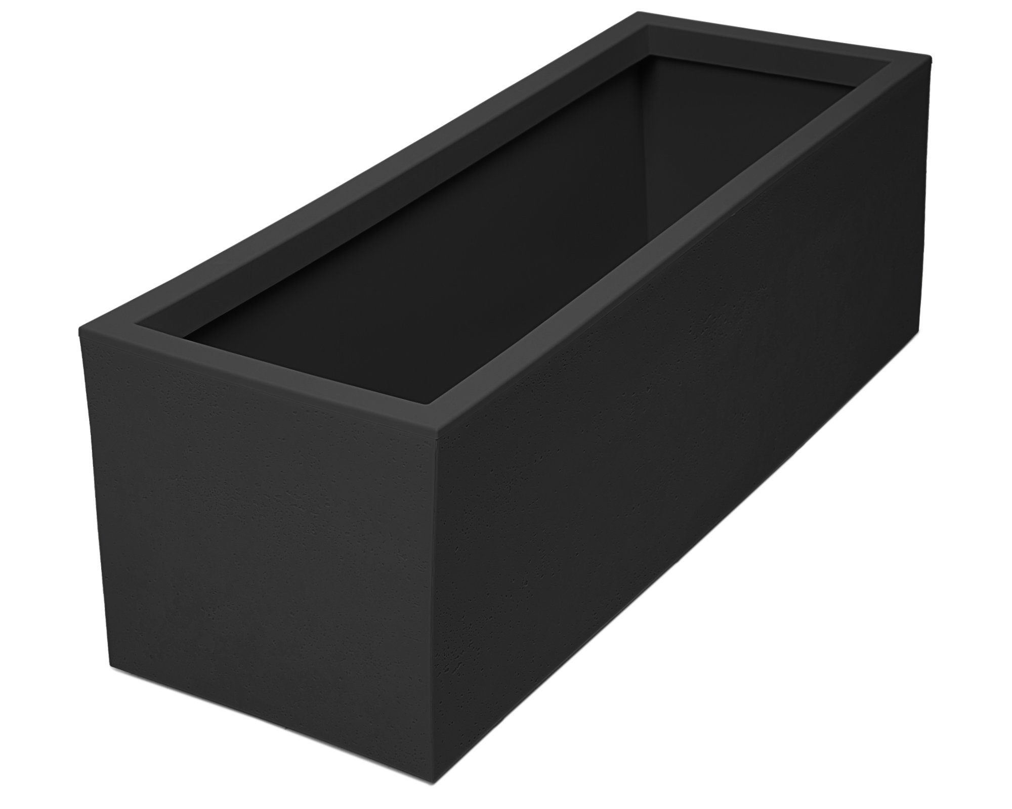 ONDIS24 Blumenkasten Vulkan 57L Gestein/Basalt Optik mit Wasserspeicher Pflanzenkasten, 79.5 x 29.5 x 29.5 (H) cm – Bild 3 von 5