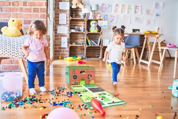 Kinderteppich PLAY & STORE Bauernhof - Aufbewahrung und Spielteppich in einem, Primaflor-Ideen in Textil, rechteckig, Höhe: 25 mm