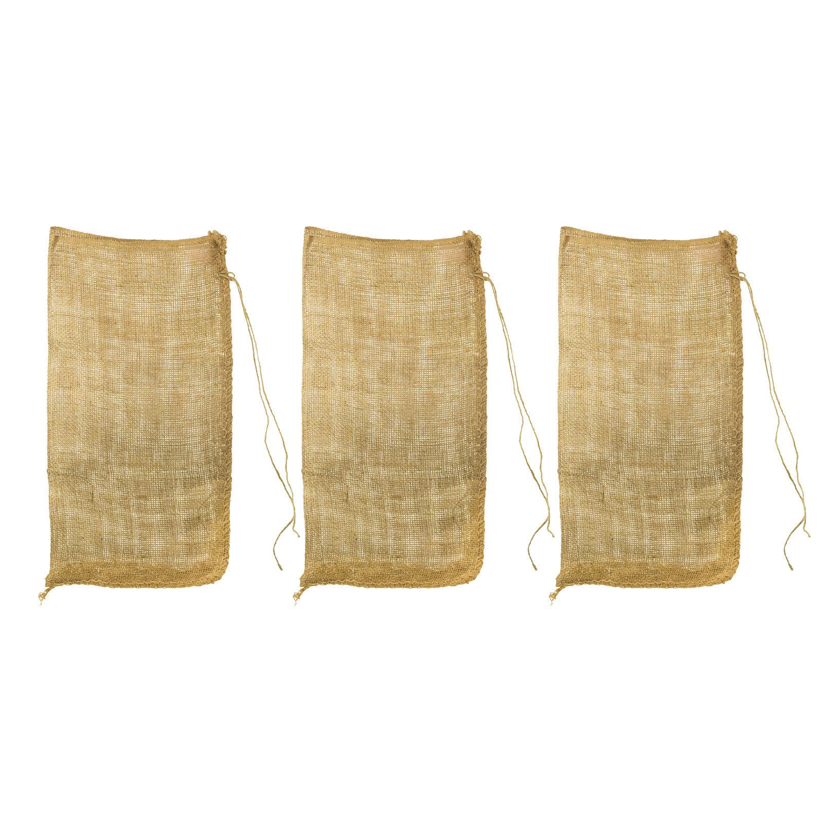 DEMA Gartensack Jutesack 50 kg 60x105 cm 230g/m² 3er Set, (3-tlg)