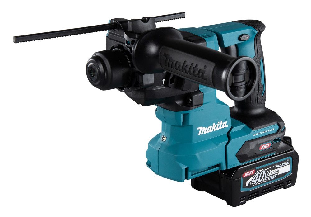 Makita Akku-Kombibohrhammer HR010GD201, max. 1350 U/min, inkl. 2 Akkus und Schnellladegerät