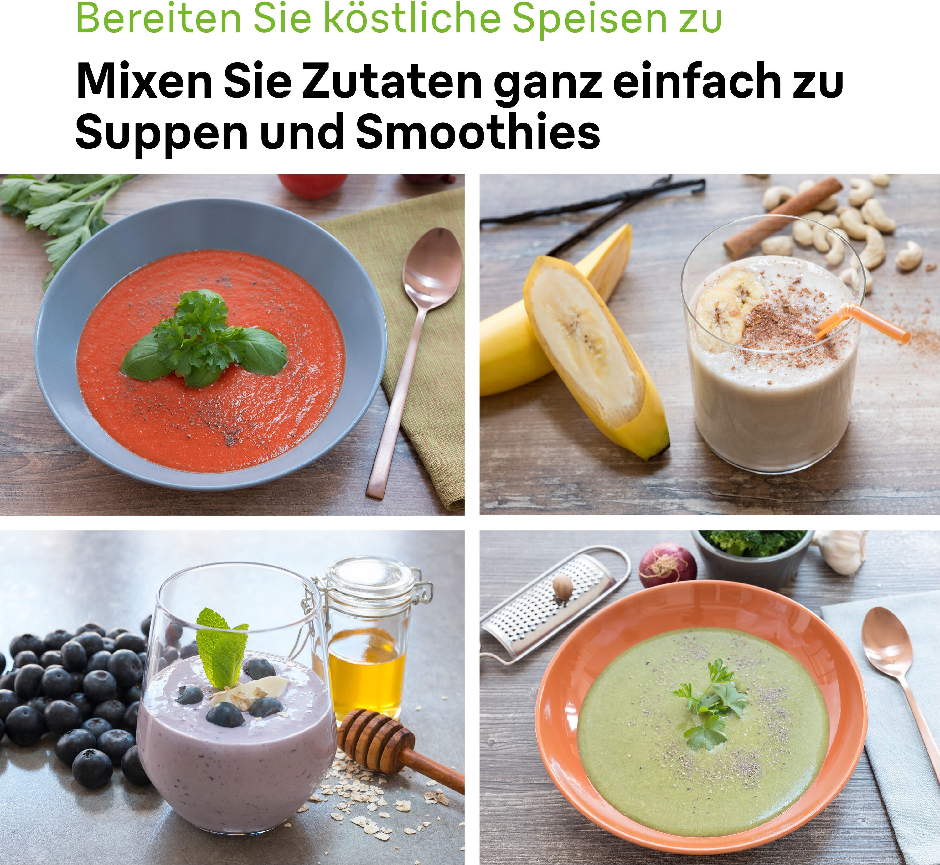 Braun Stabmixer MultiQuick 5 Pro MQ 55001 M - 1000W, 25 Geschwindigkeiten Spritzschutz, 1000 W, Extra Mahlklinge, Pürierstab, Mixer, Zubehör spülmaschinenfest