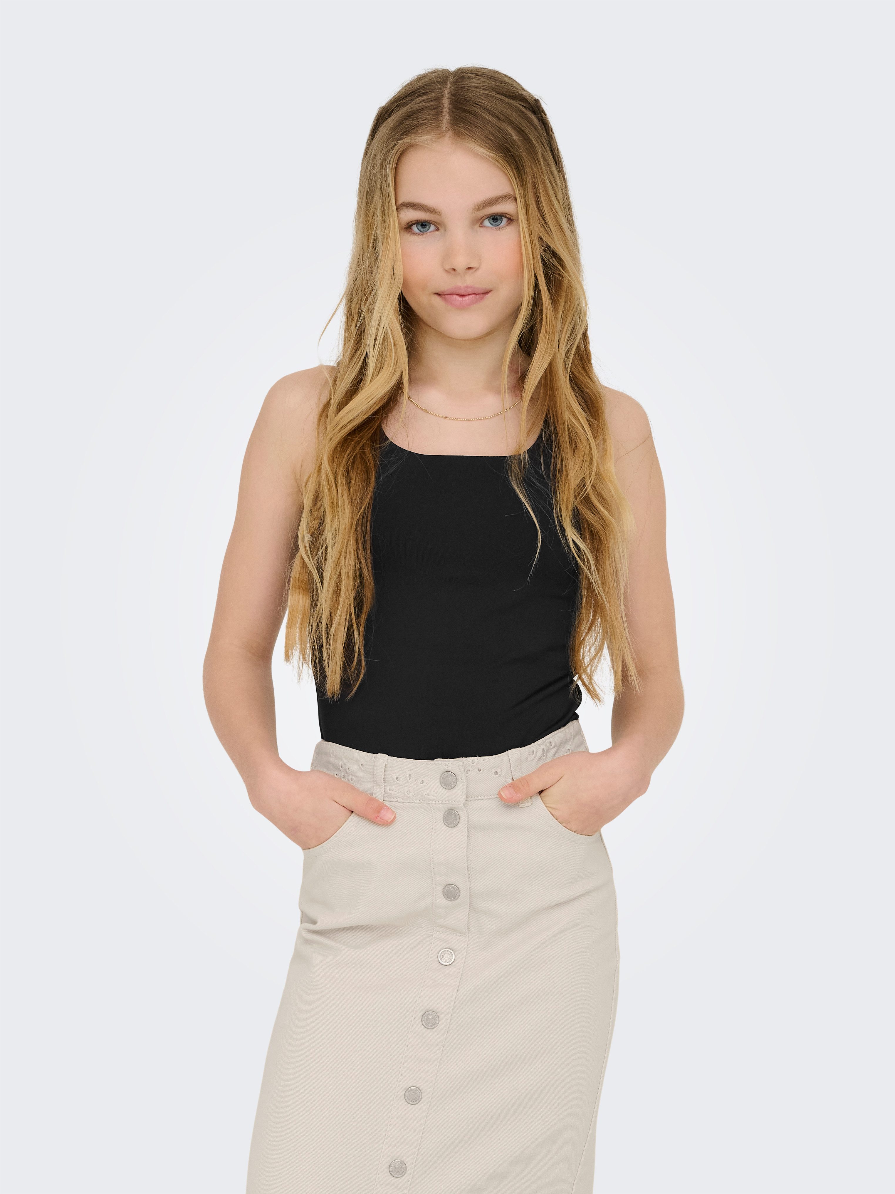 KIDS ONLY Tanktop KOGEA S/L 2-WAYS TOP JRS NOOS in cleaner Optik
