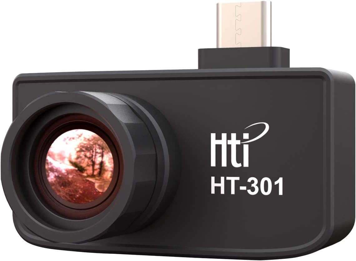 TSE Wärmebildkamera HTI HT-301 Wärmebildkamera USB-C 384x288 Thermografie 25Hz IR