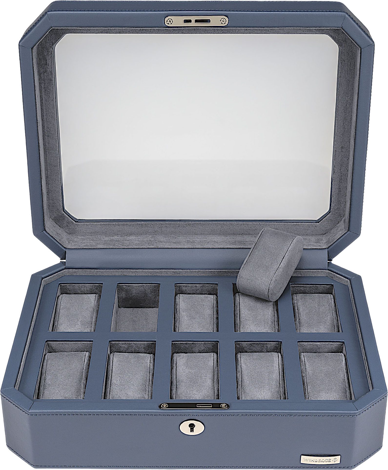 WINDROSE Uhrenbox Tempora, 804011.05, Aufbewahrung, Uhrenkasten, Ø max.40mm, Armbanduhr, Geschenkidee