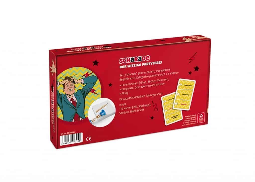 ASS Altenburger Spiel ASS Partyspiel Scharade, Kartenspiel