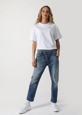 Miracle of Denim 5-Pocket-Jeans Iris im Used Look
