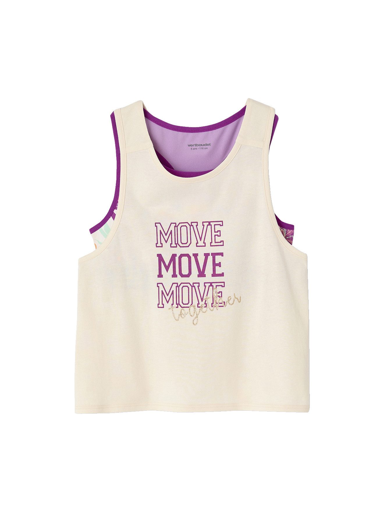 Trägertop Mädchen Sport-Set: Bustier & Top