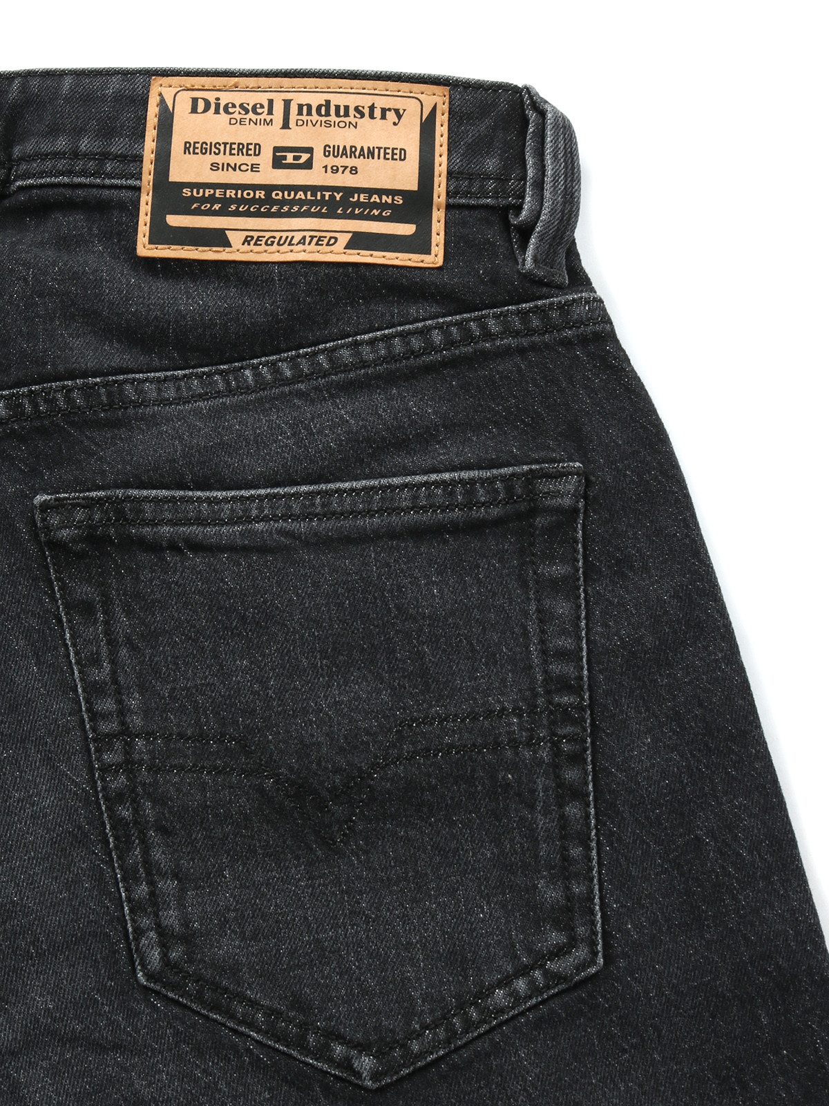 Diesel Straight-Jeans Regular Fit - MARKEE R9H20 - Länge:32 verlängerte Beinpartie – Bild 4 von 5