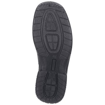 Comfortabel Übergrößen Stiefel schwarz gefüttert Comfortabel Schnürstiefel