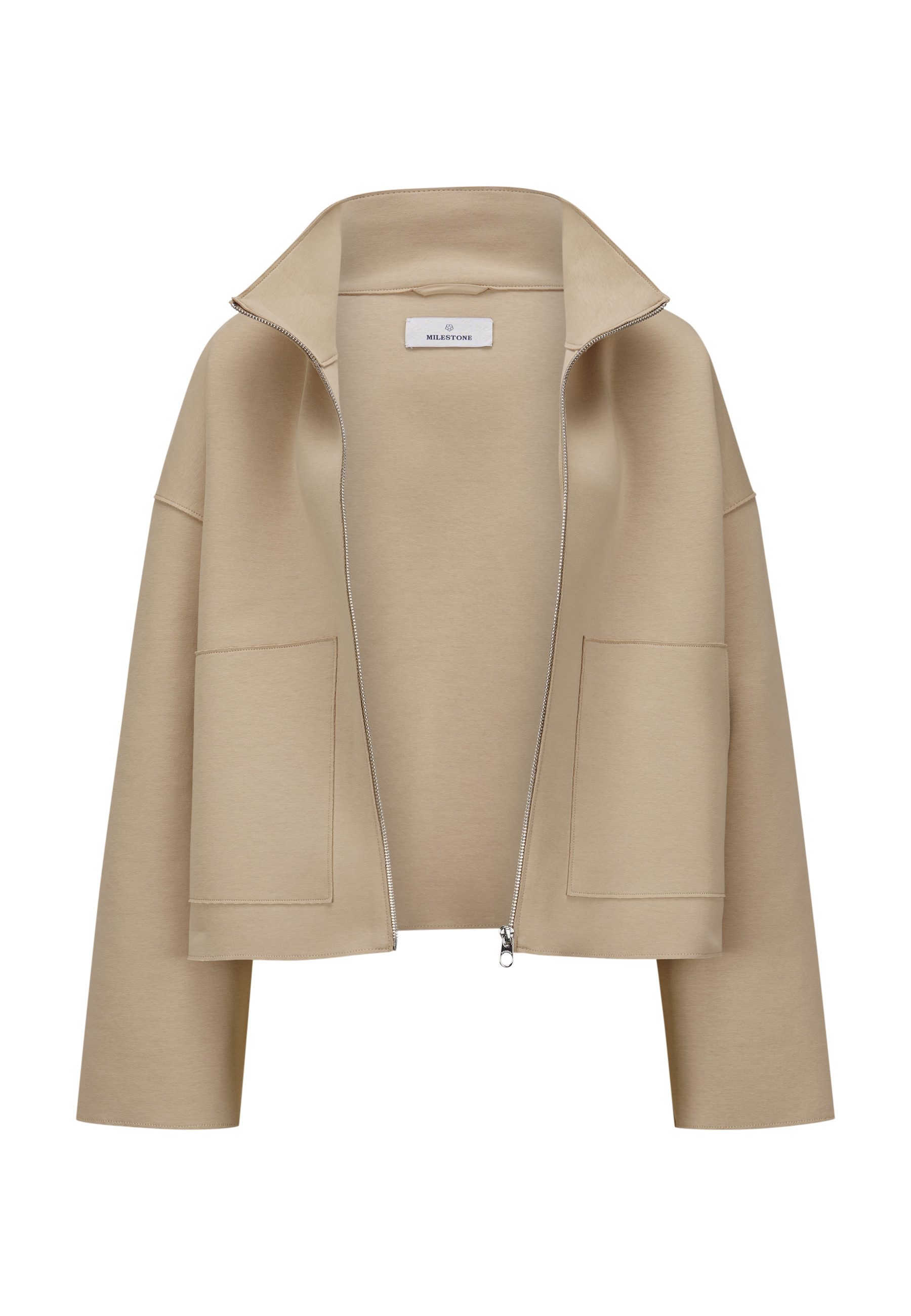 Milestone Sweatjacke MSTizia Damen Übergangsjacke sportlich