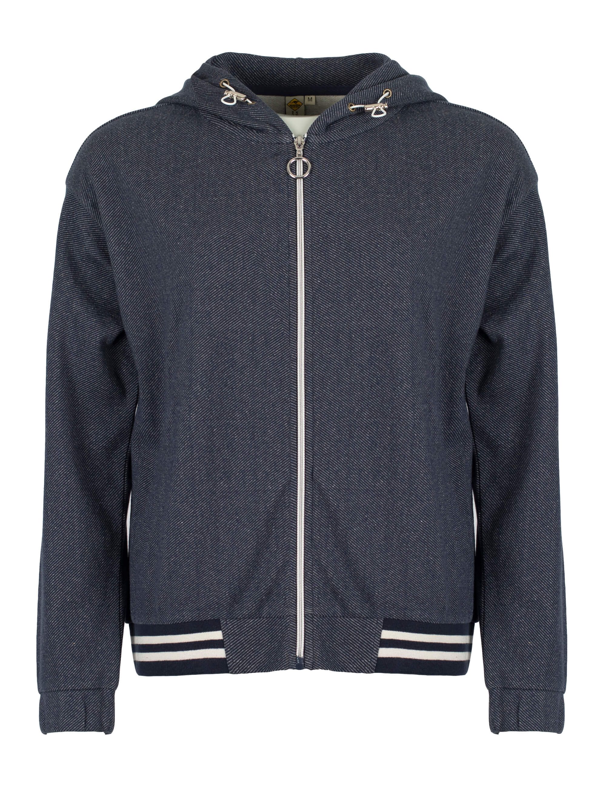 Sweatjacke Denim Optic