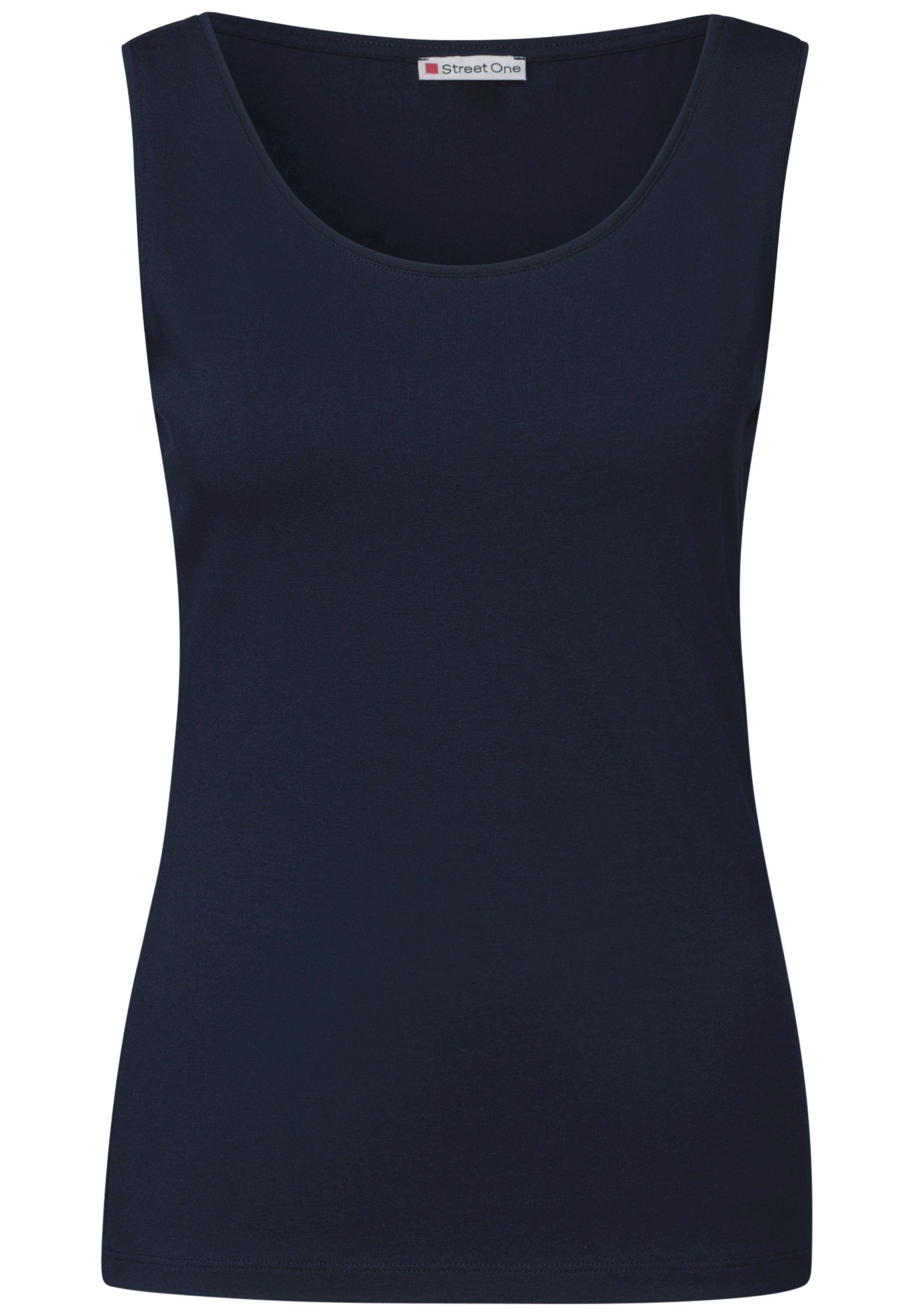 STREET ONE Shirttop Basic Top in günstig online kaufen