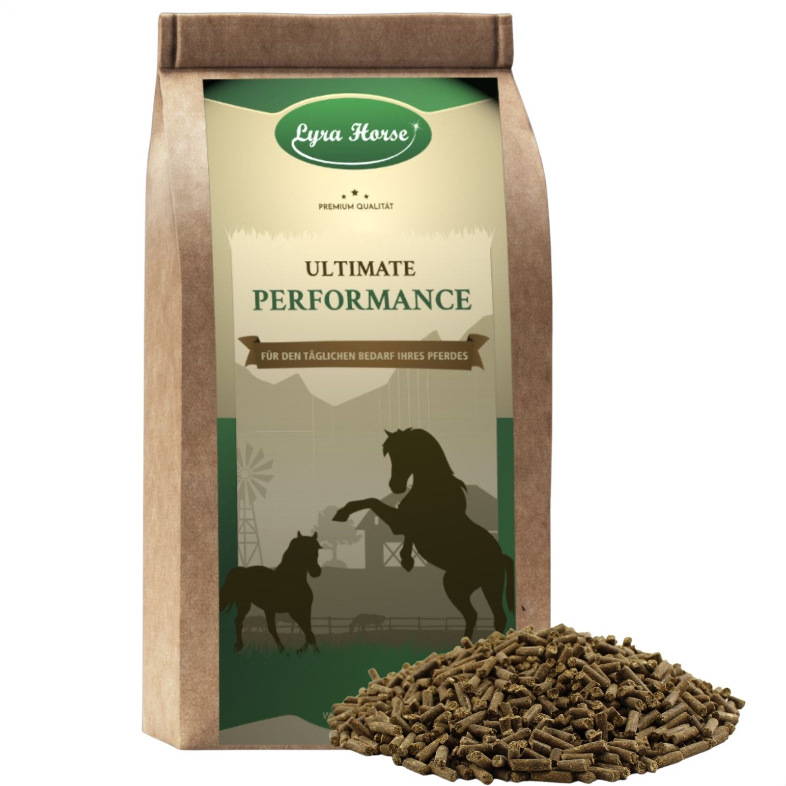 Lyra Pet 10 kg Lyra Horse® Senior Mineralfutter Luzerne, Pferdefutter für: Pferd