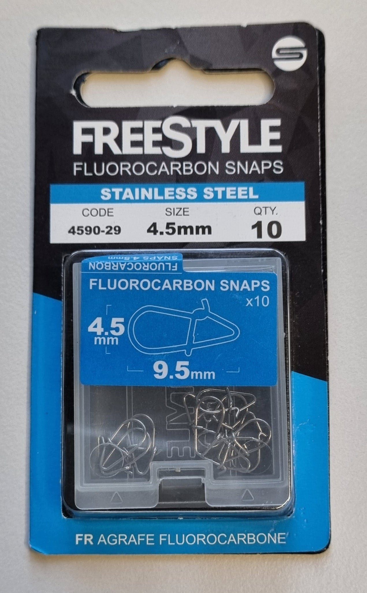 SPRO Angelwirbel Spro Freestyle Stainless Fluoro Snaps