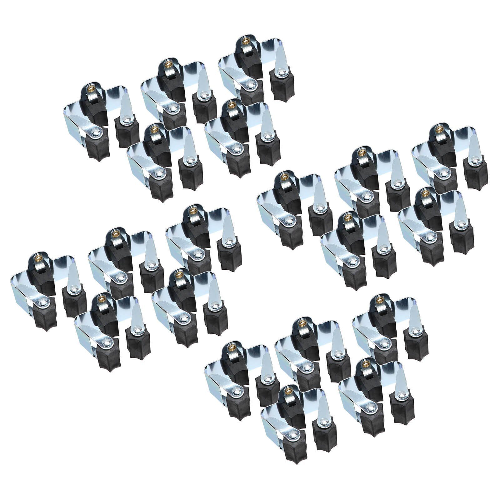 Beast Wandhalterung 20 Wand Gerätehalter Besenhalter für die Wand (20 Stück), (20-tlg)