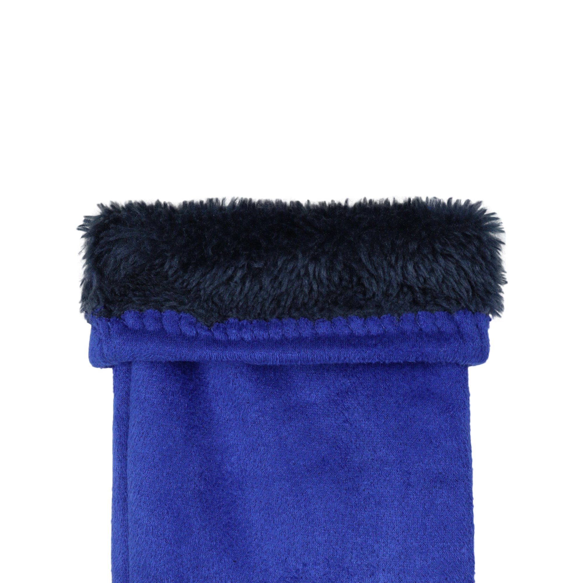 Handschuh ZEBRO Fleecehandschuhe königsblau